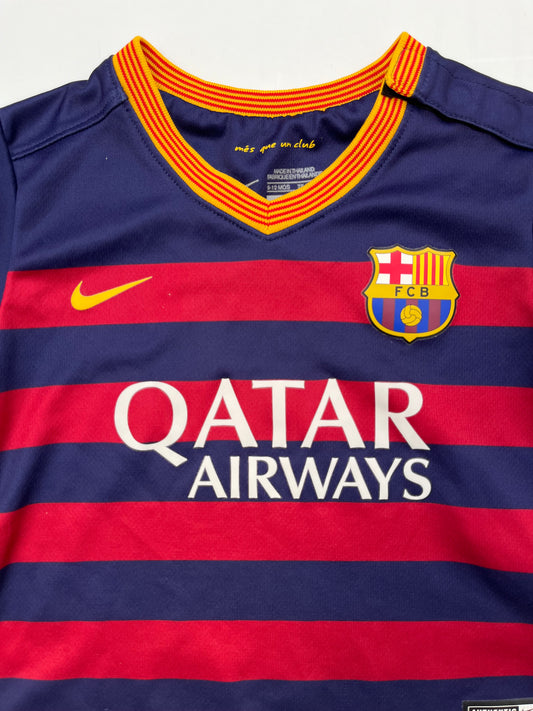 Jesey Barcelona Local 2015 2016 (9 - 12 meses)
