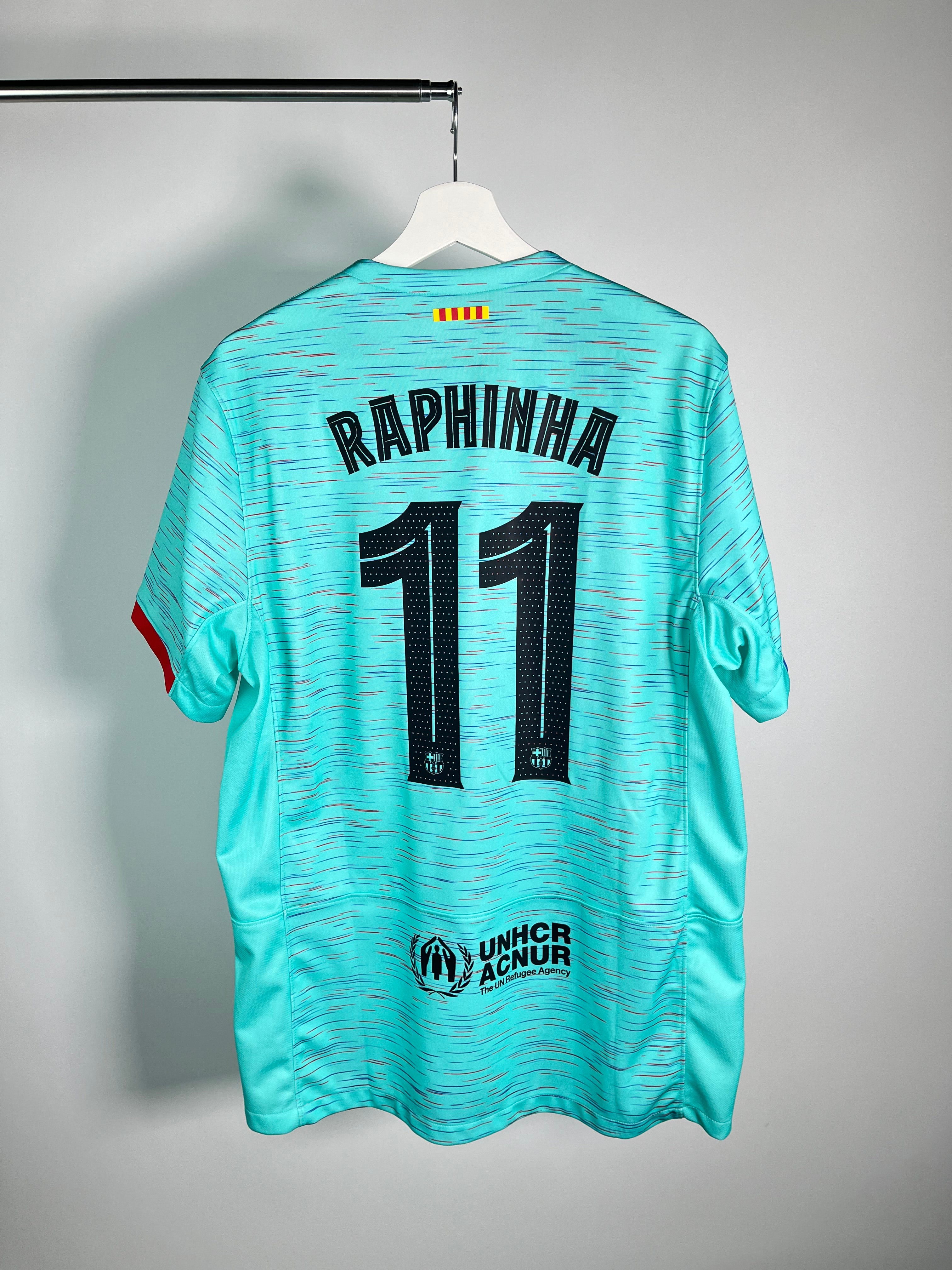 Jersey Barcelona Tercera 2023 2024 Raphinha (L)