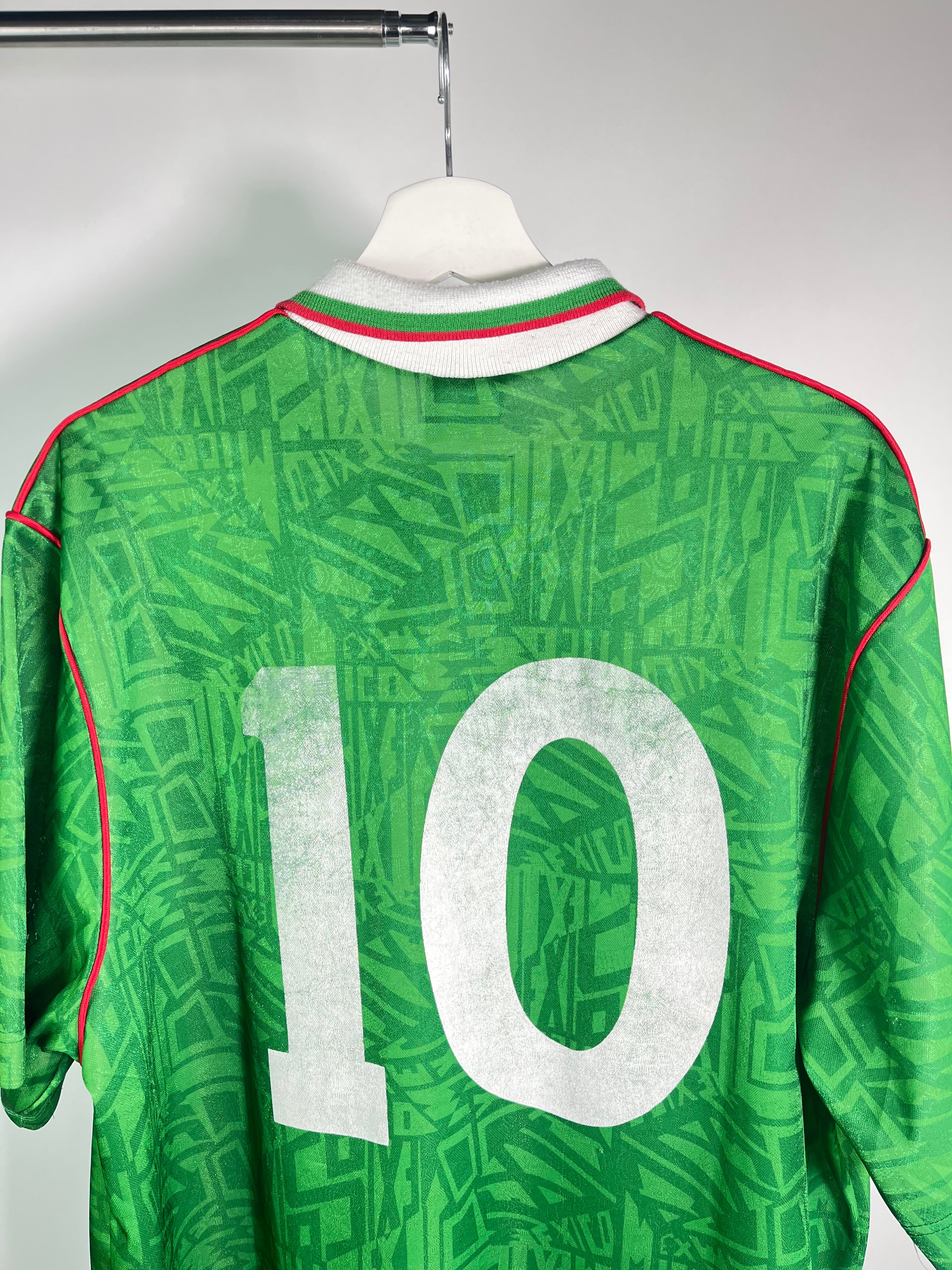Jersey México Local 1993 1994 Utilería Luis García (XL)