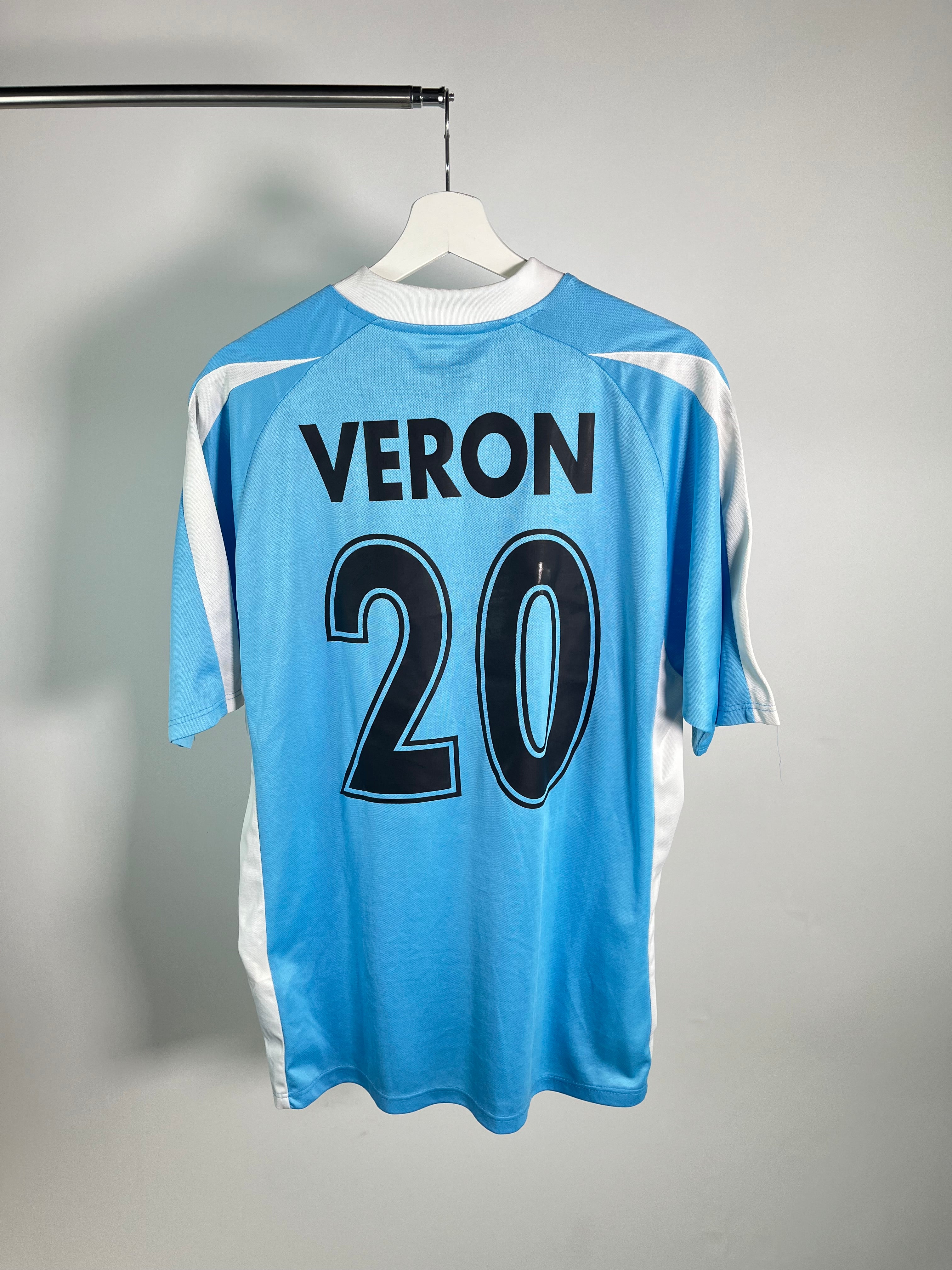 Jersey Lazio Local 2003 2004 Juan Verón (L)