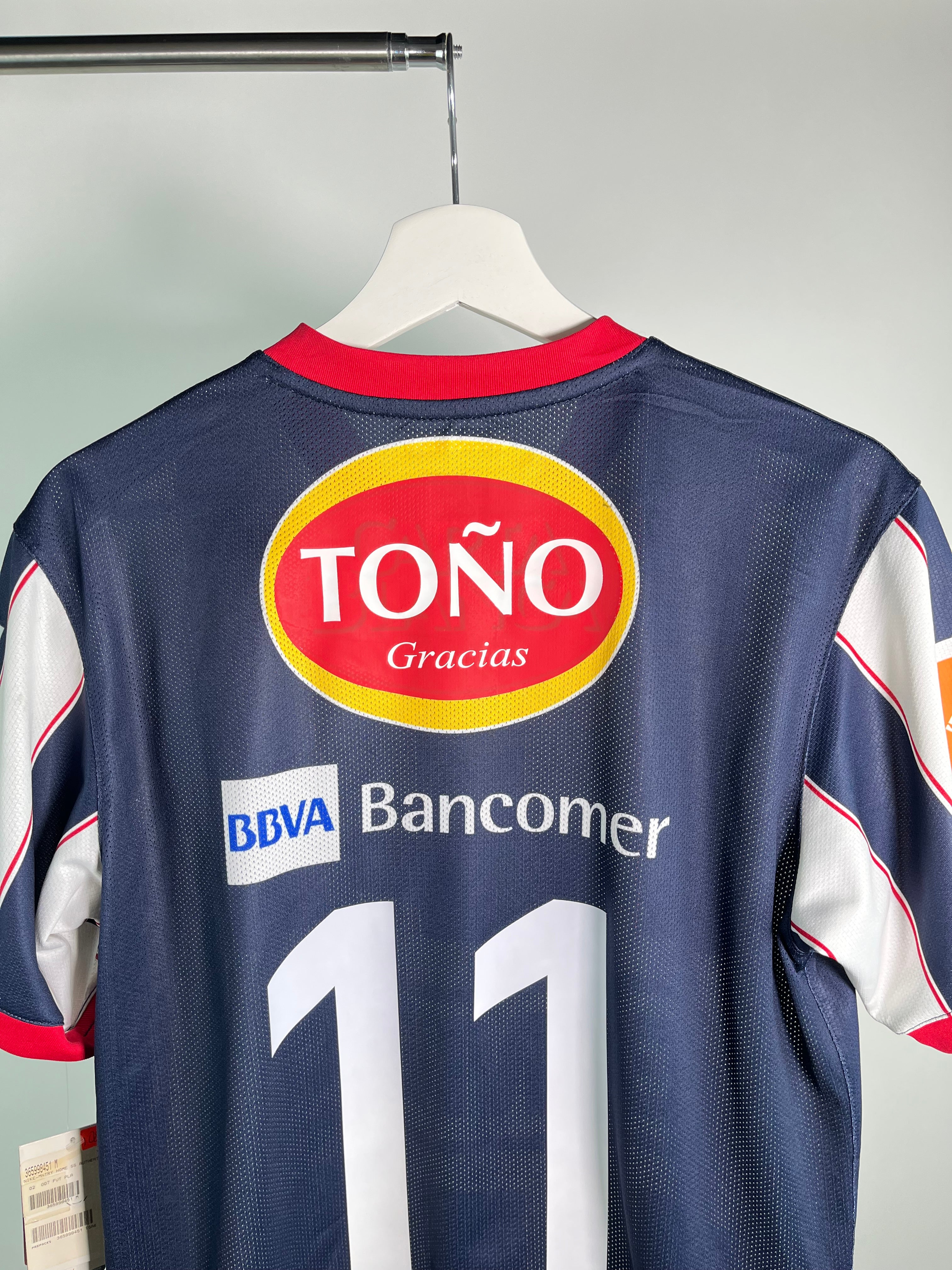 Jersey Rayados Monterrey Local 2009 2010 Aldo de Nigris *C/Etiquetas* (M)