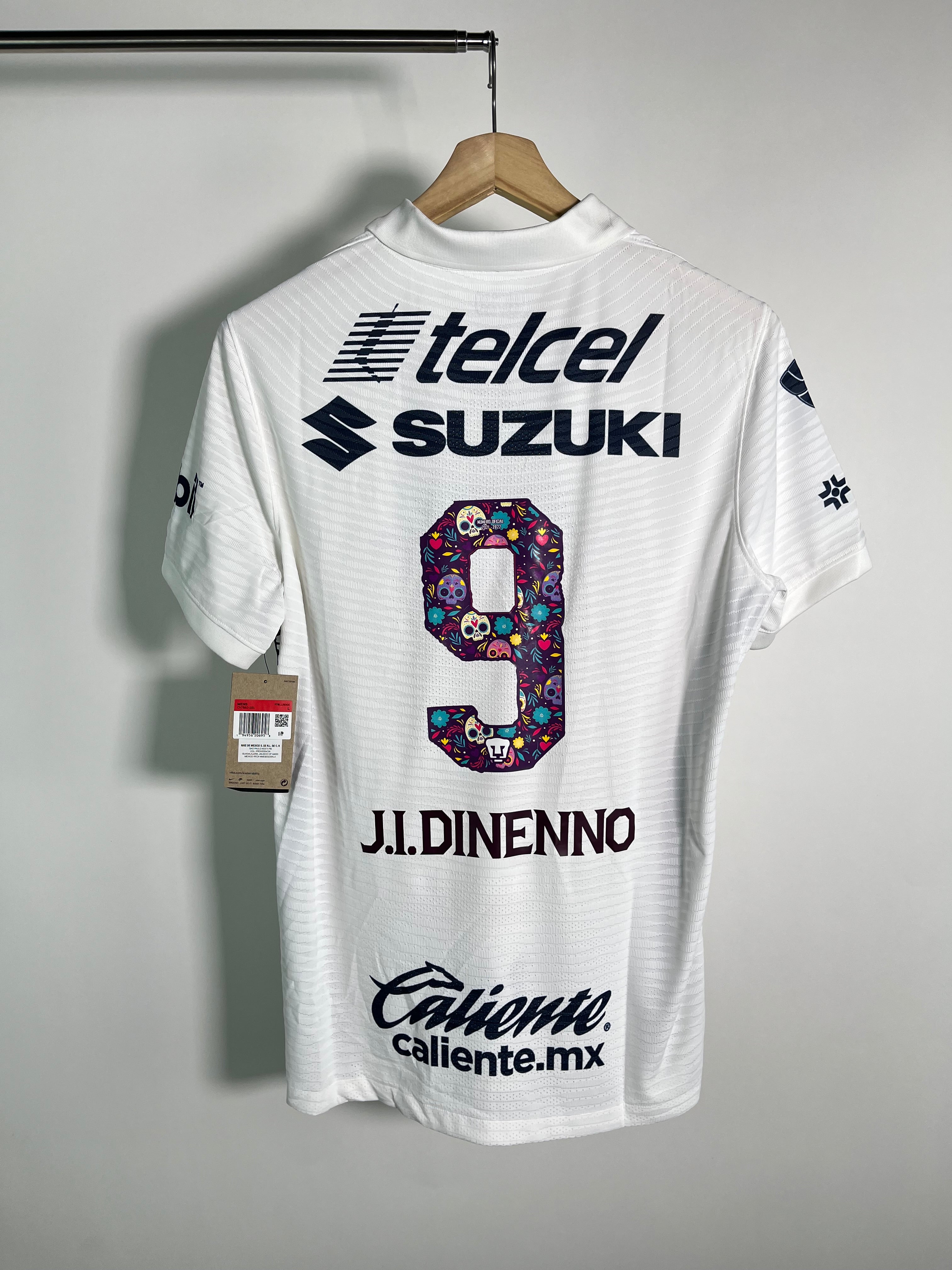 Jersey Pumas Local 2021 2022 Versión Jugador *Edición Día de Muertos* Juan Dinenno (L)