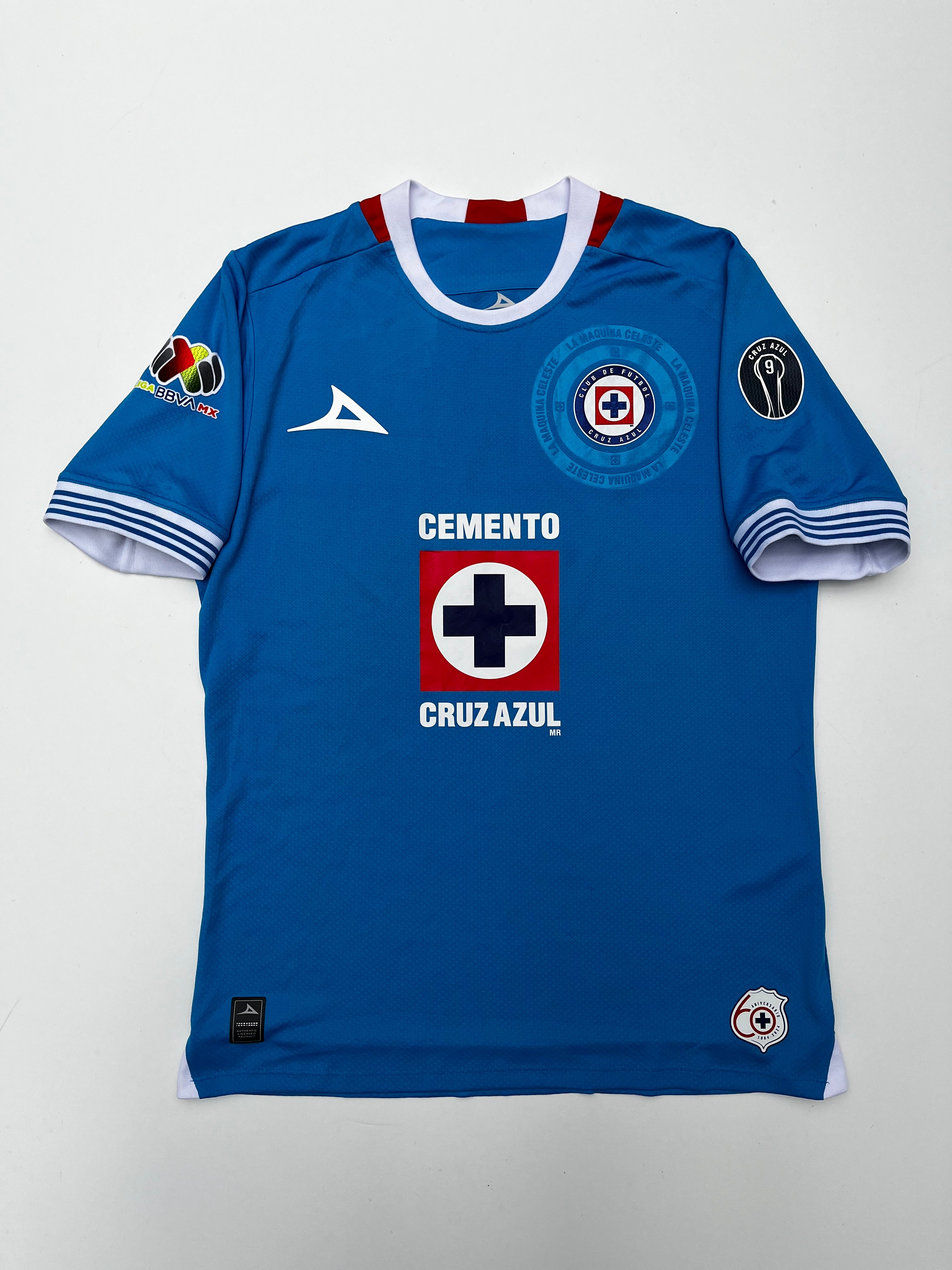 Jersey Cruz Azul Local 2024 2025 Match Worn Giorgos Giakoumakis (XL)