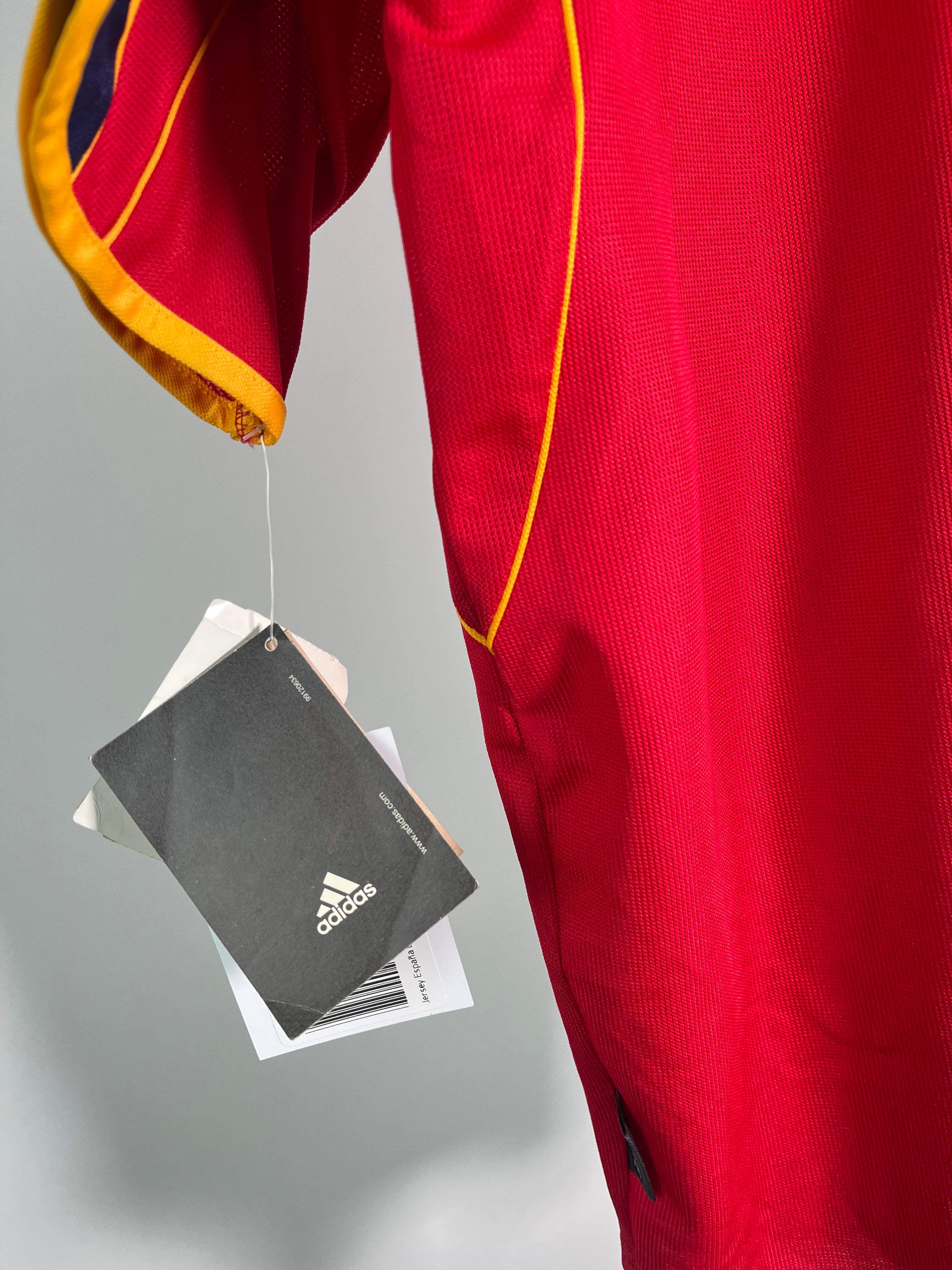 Jersey España Local 2000 2002 Pep Guardiola *C/Etiquetas* (S)