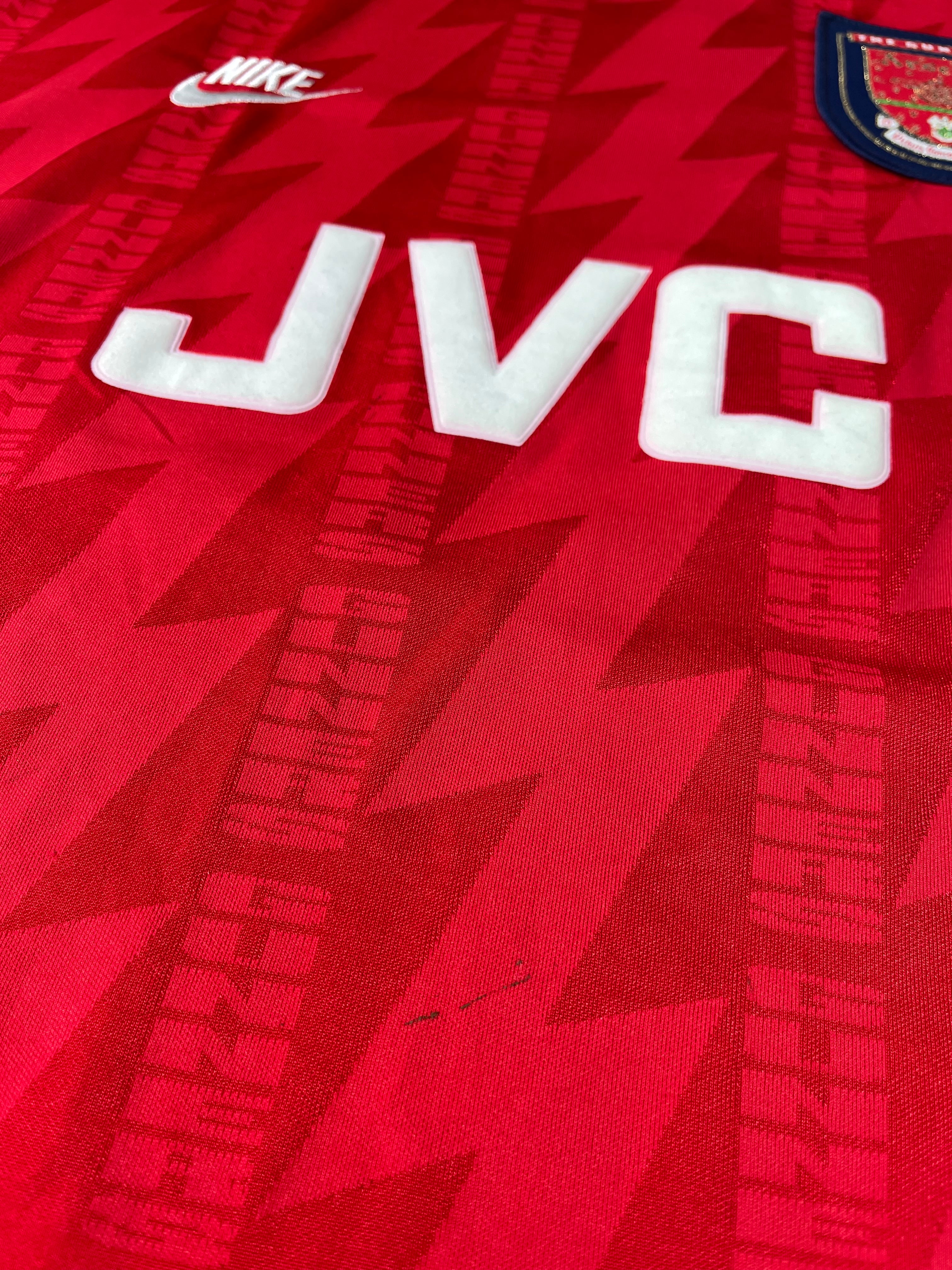 Jersey Arsenal Local 1994 1996 Dennis Bergkamp (XL)