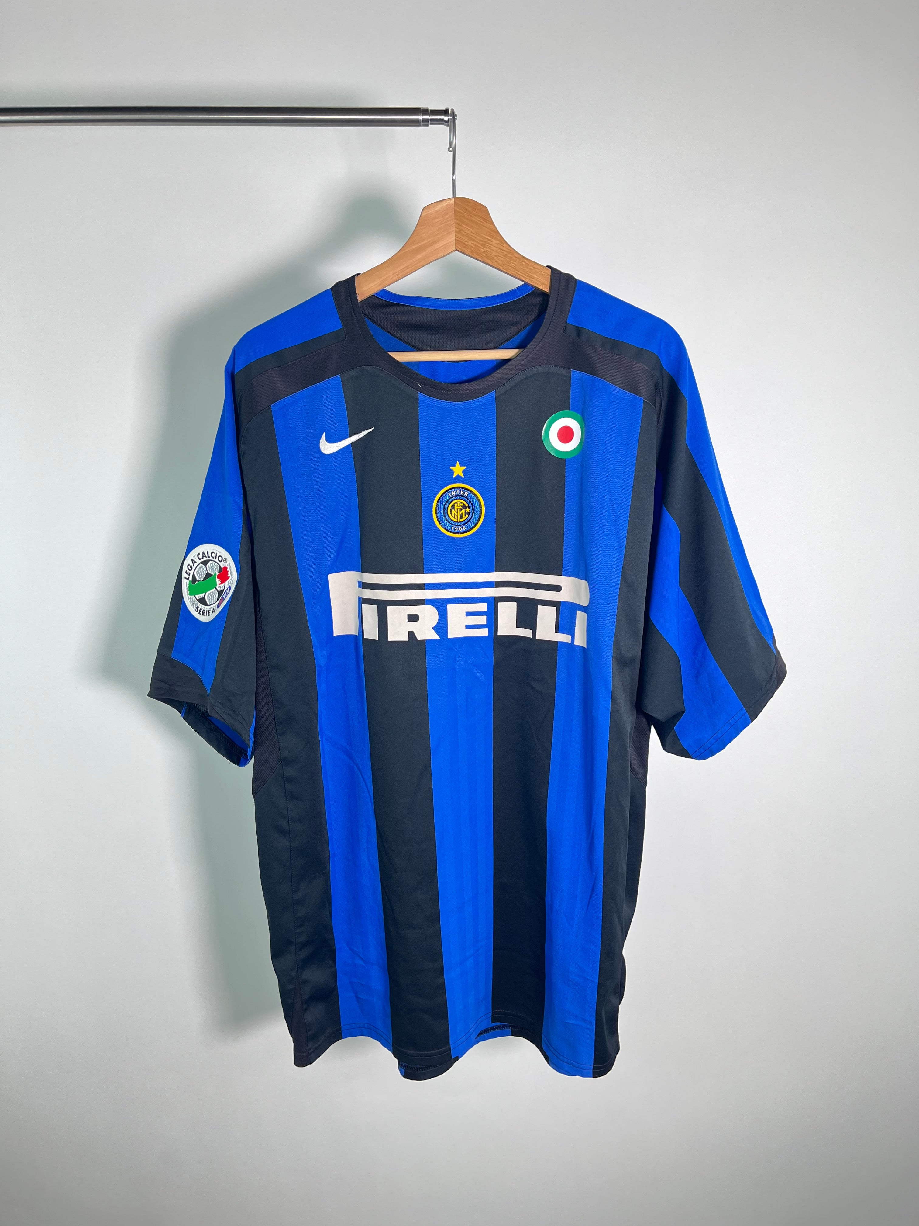 Jersey Inter de Milan Local 2005 2006 Juan Sebastián “La Brujita” Verón (XL)