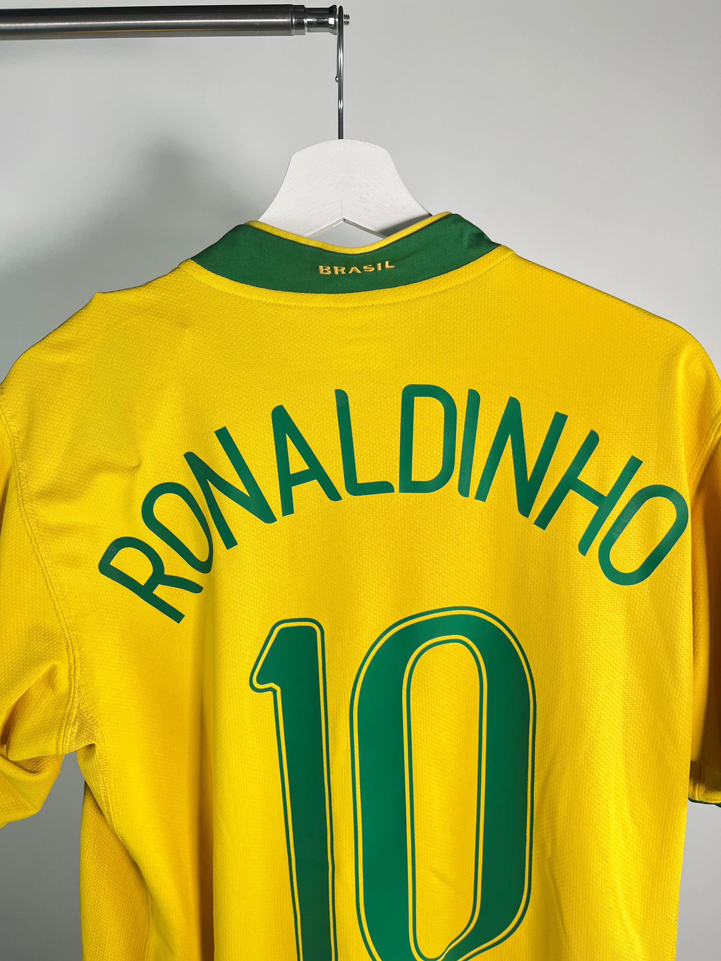 Jersey Brasil Local 2006 2008 *Mundial Alemania* Ronaldinho (M)