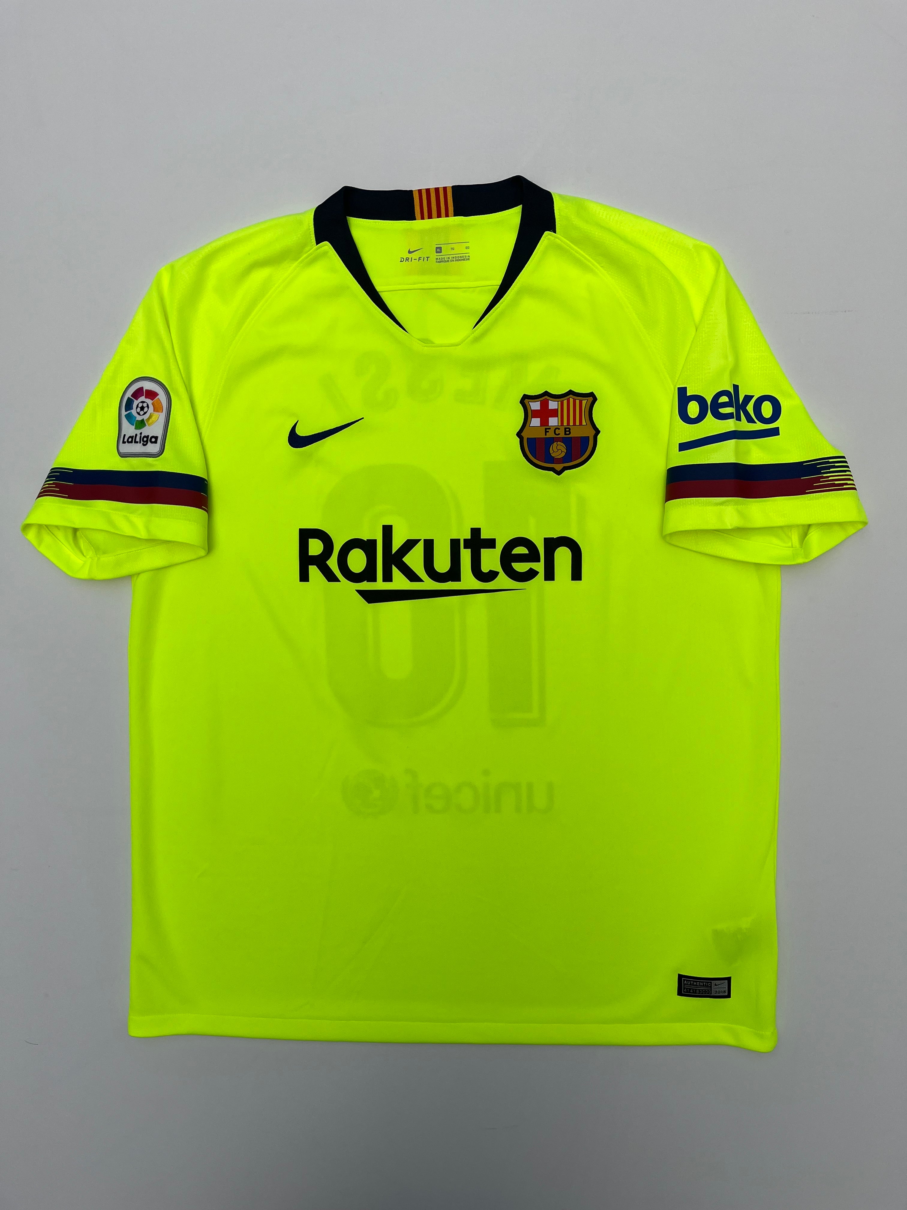 Jersey Barcelona Visita 2018 2019 Lionel Messi (XL)