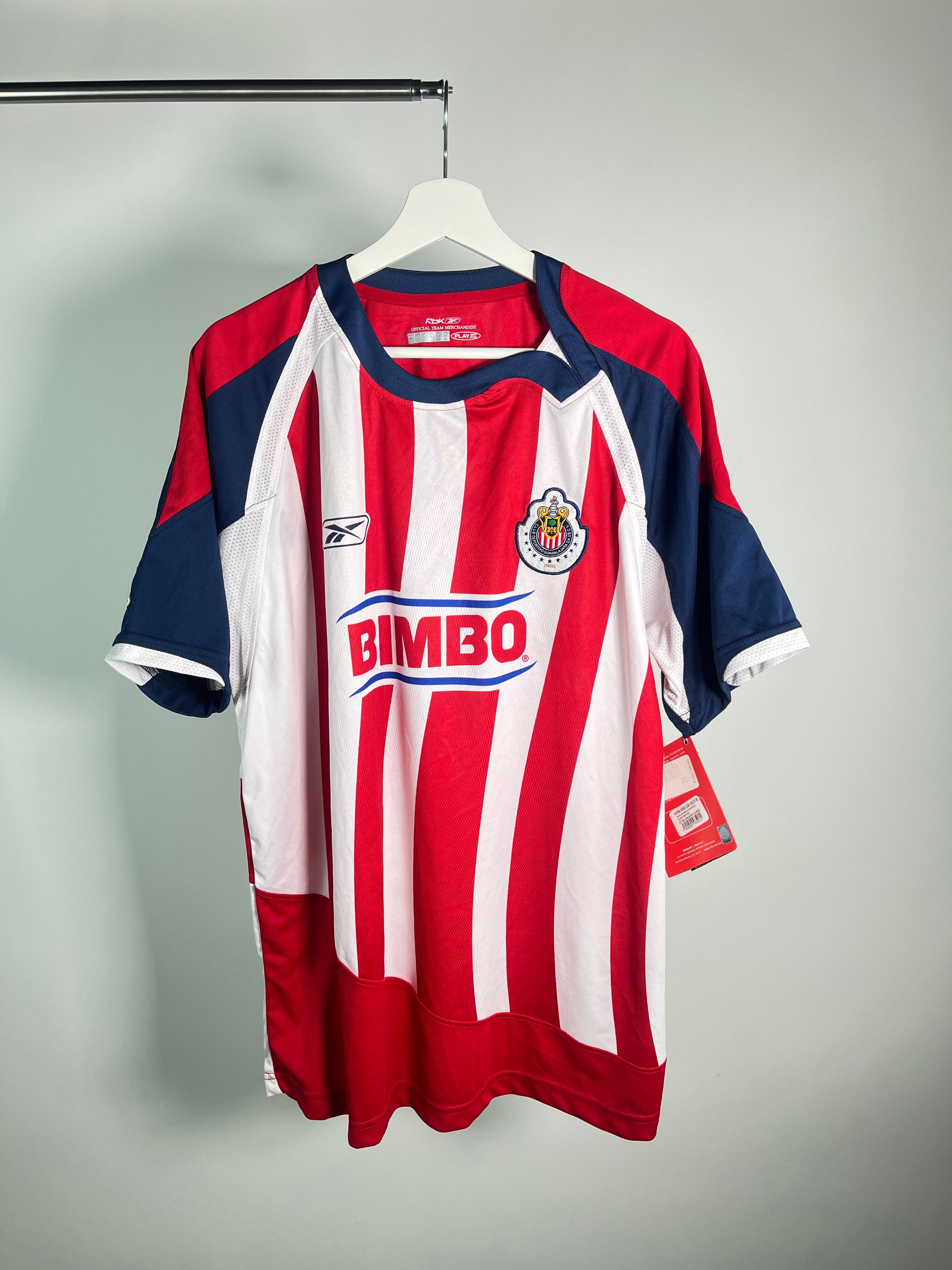 Jersey Chivas Local 2007 2008 *C/Etiquetas* (XL)