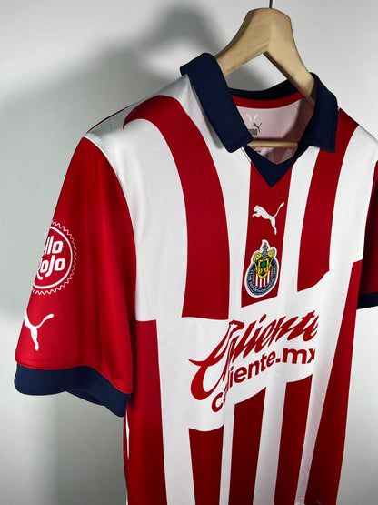 Jersey Chivas Local 2023 2024 Víctor “Pocho” Guzmán (L)