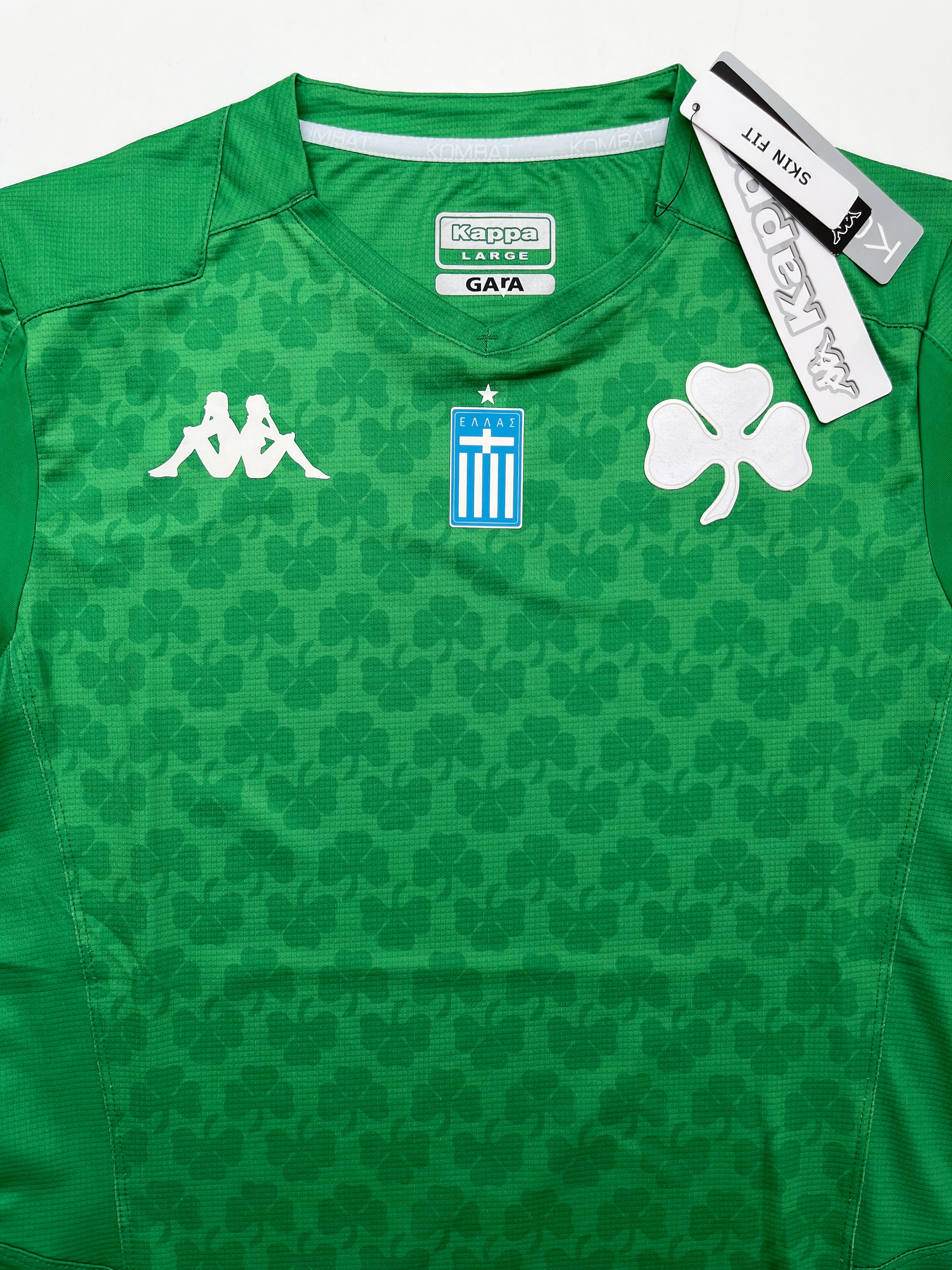 Jersey Panathinaikos Local 2020 2021 Versión Jugador *C/Etiquetas* (L)