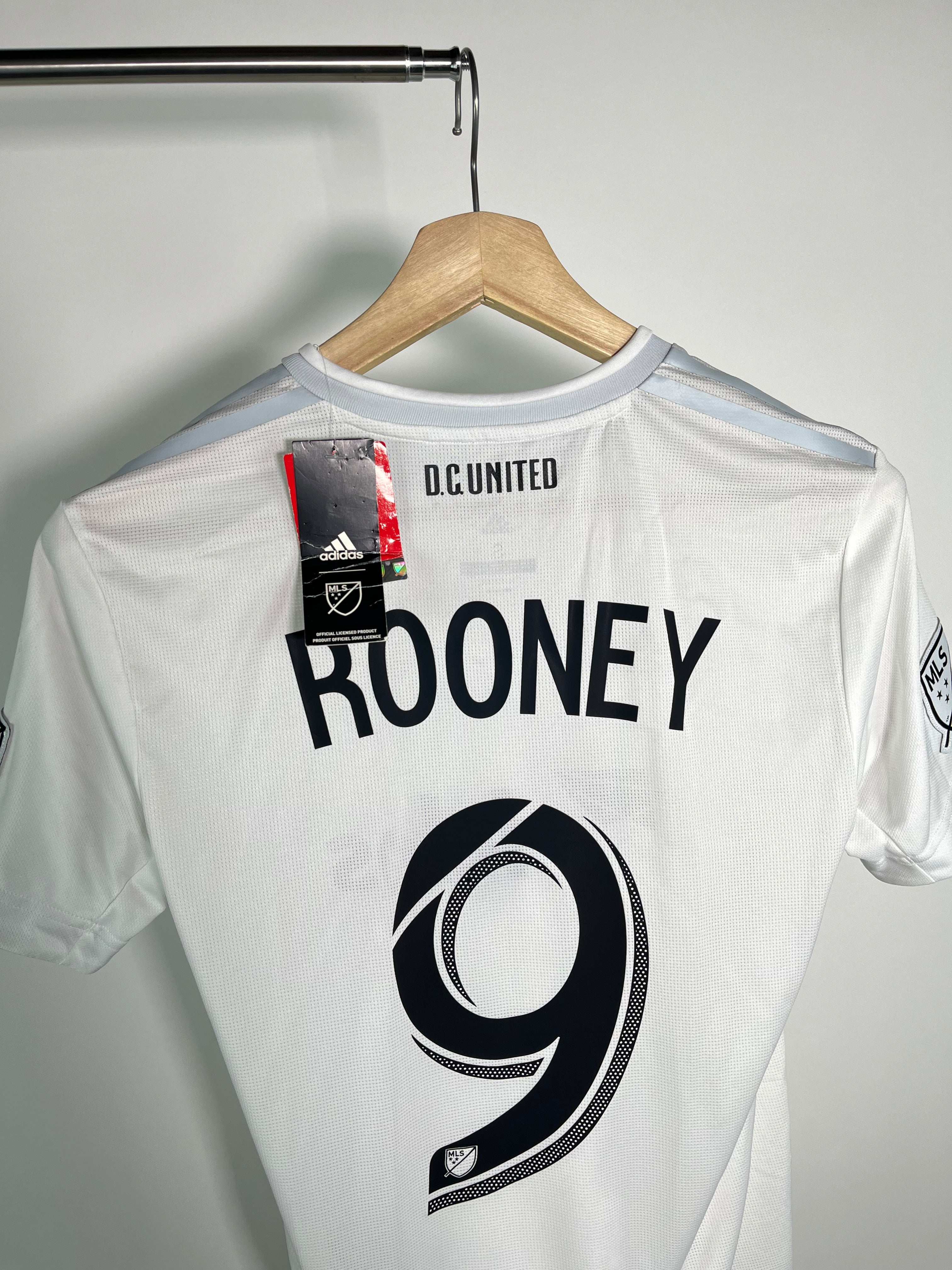 Jersey DC United Visita 2019 2020 Versión Jugador Wayne Rooney *C/Etiquetas* (S)