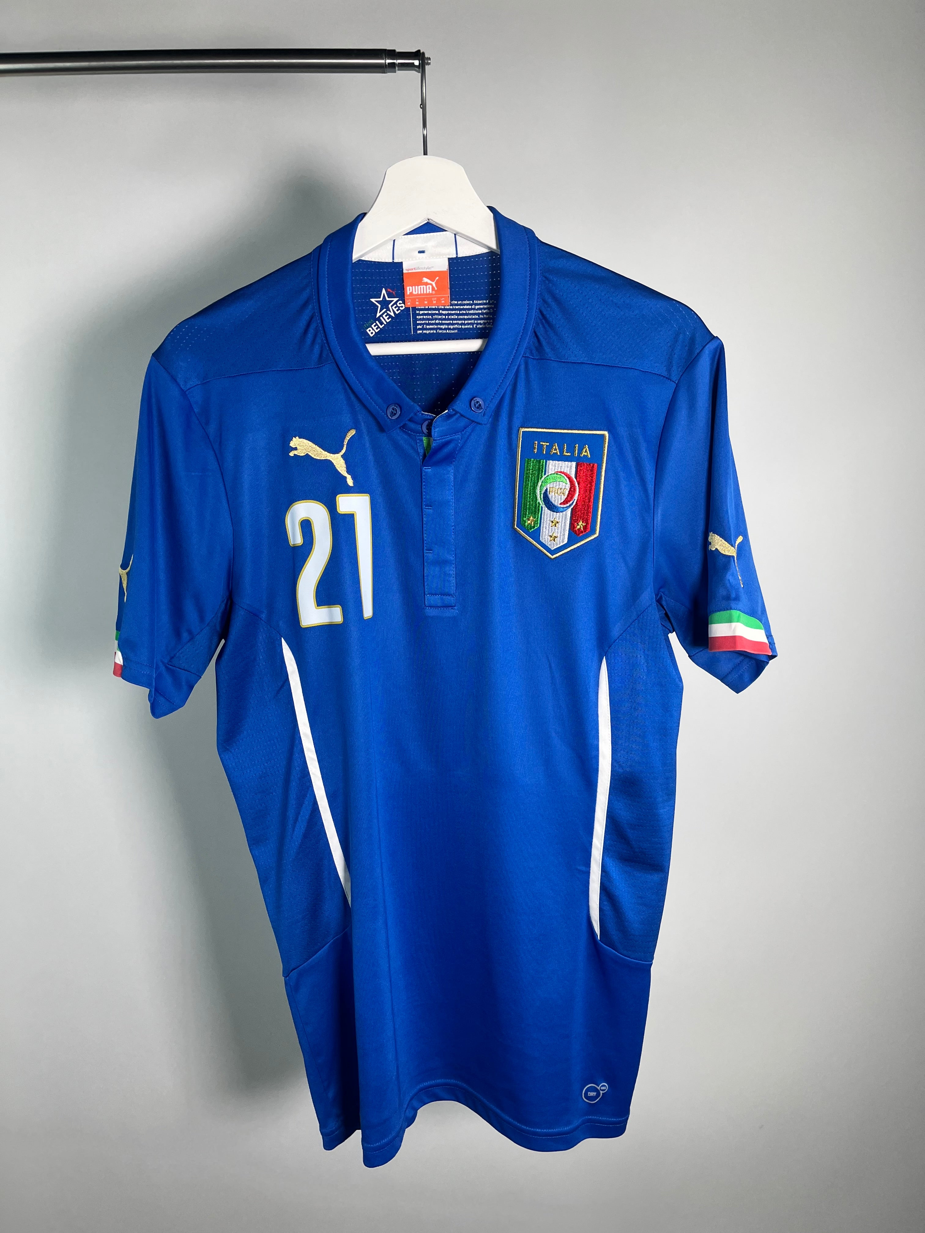 Jersey Italia Local 2014 2016 Andrea Pirlo (M)