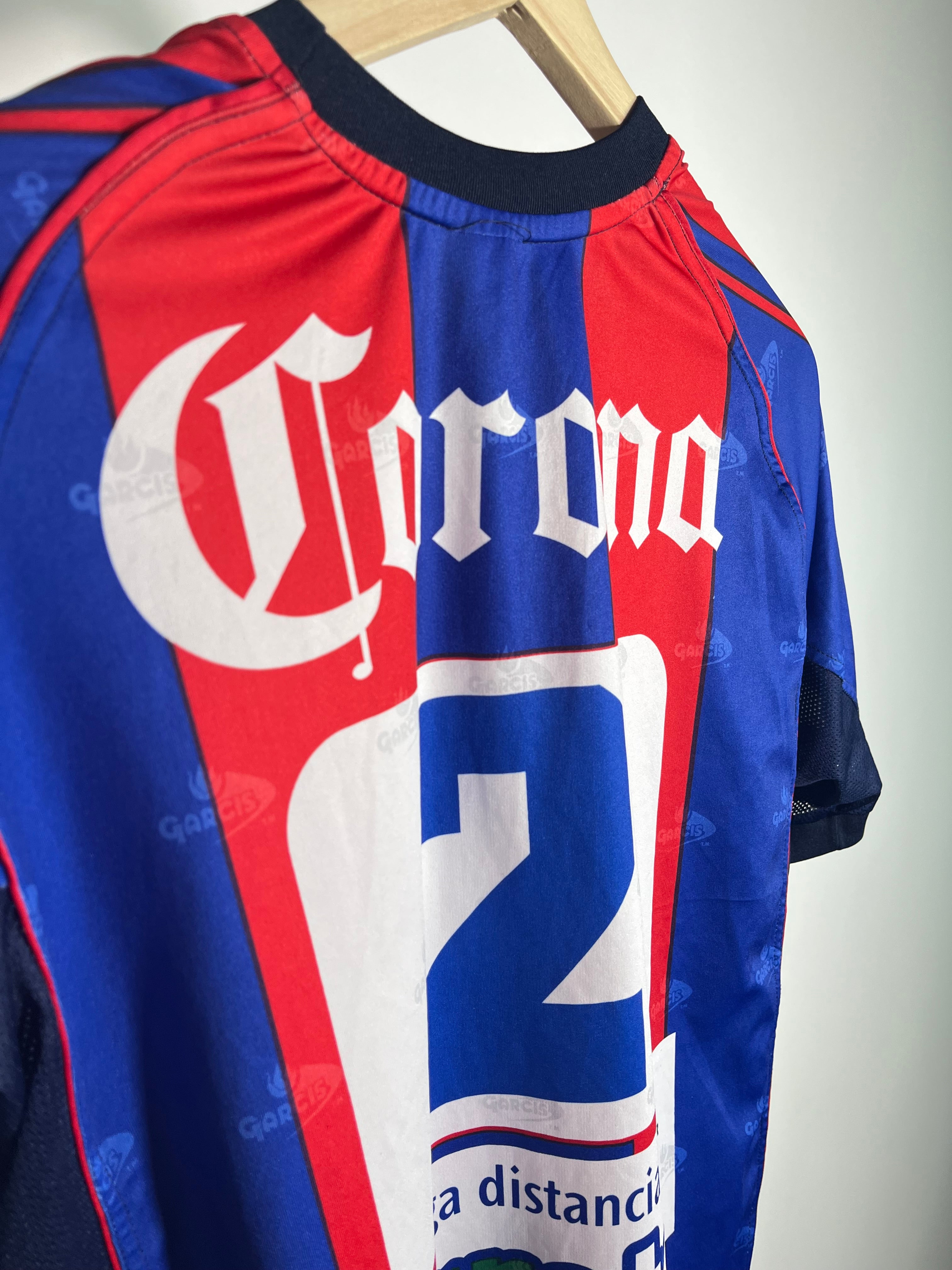 Jersey Atlante Local 2003 2004 Utilería Edgar Solano (M)