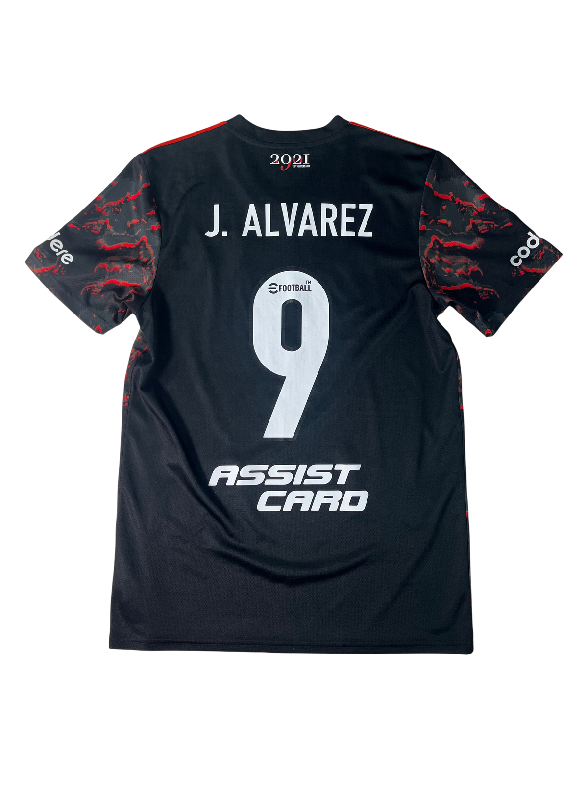 Jersey River Plate Visita 2021 2022 Julián Alvarez (M)