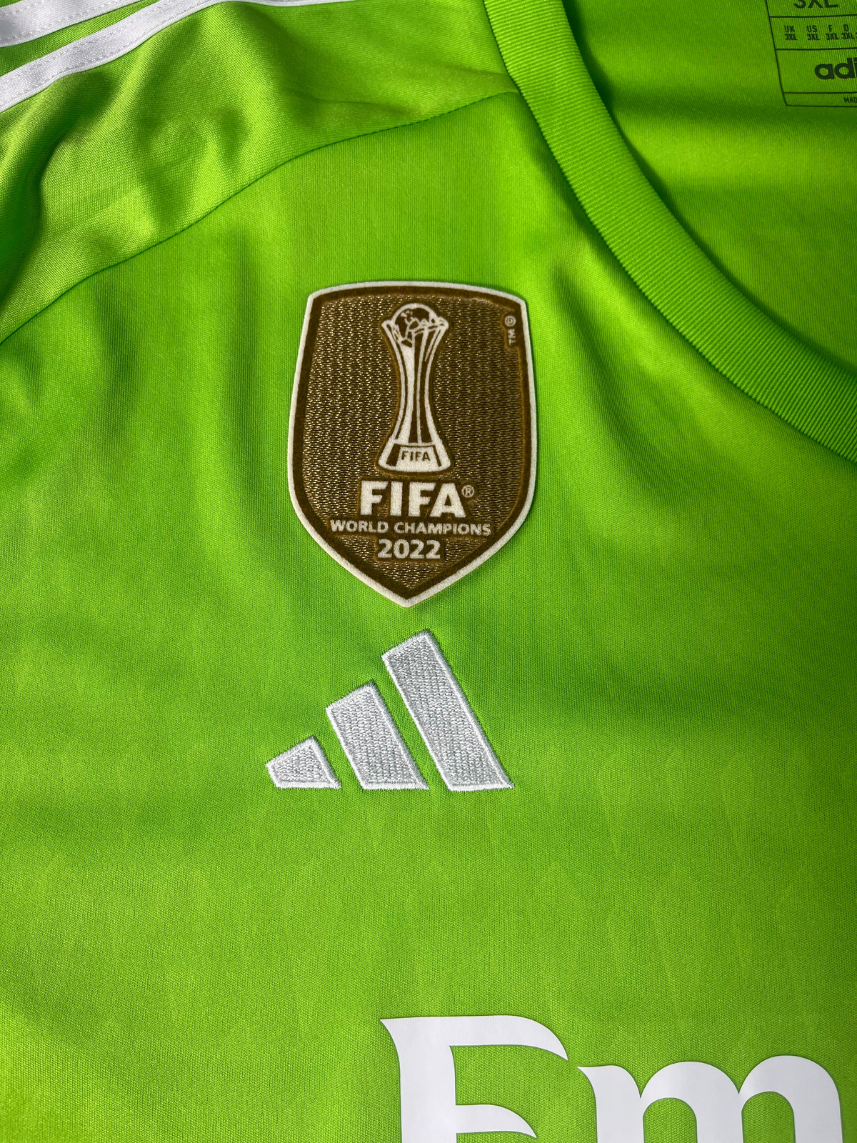 Jersey Real Madrid Portero 2023 2024 *Champions League* Thibaut Courtois (XXXL)