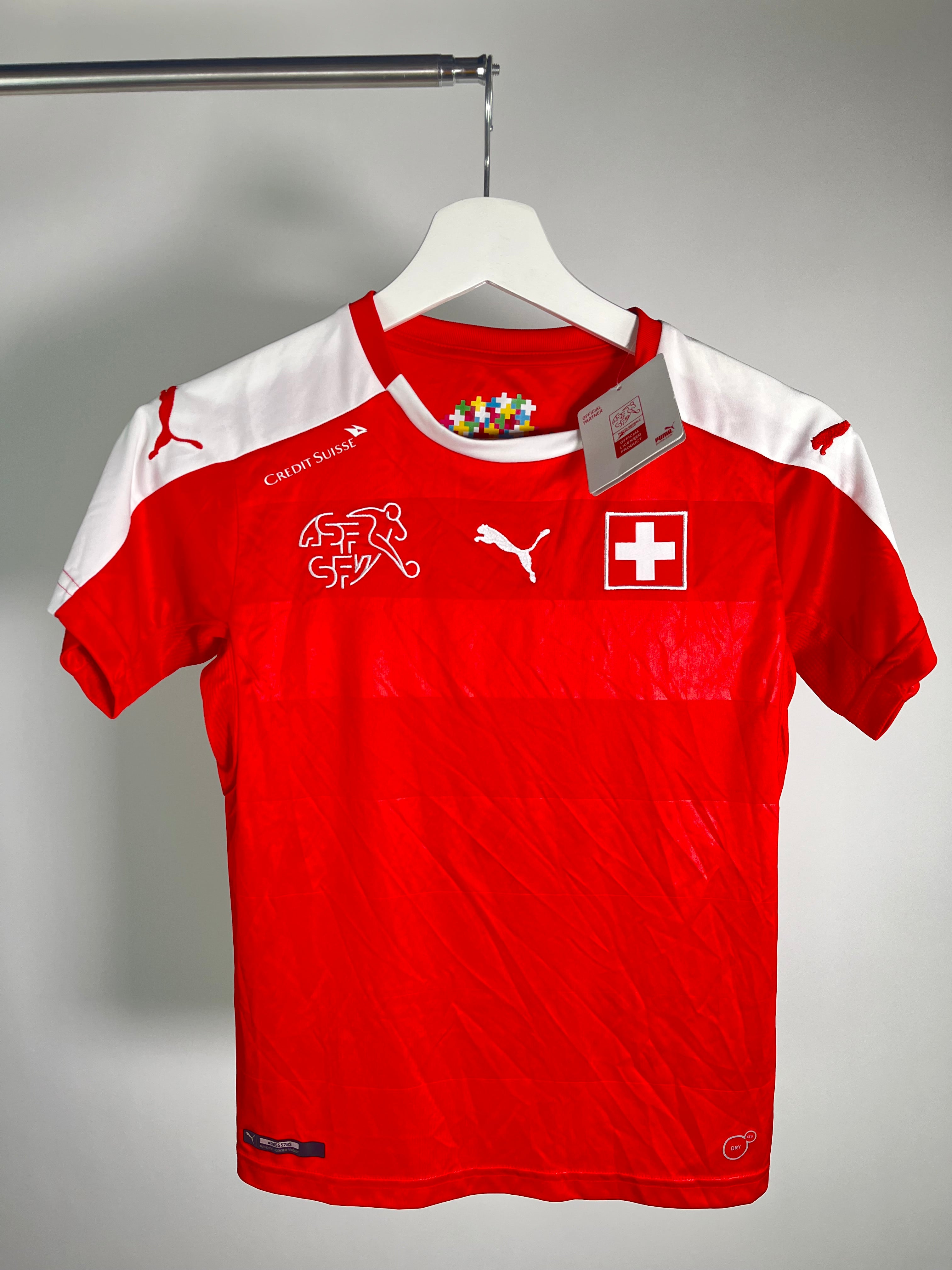 Jersey Suiza Local 2016 2018 *C/Etiquetas*(M niño)