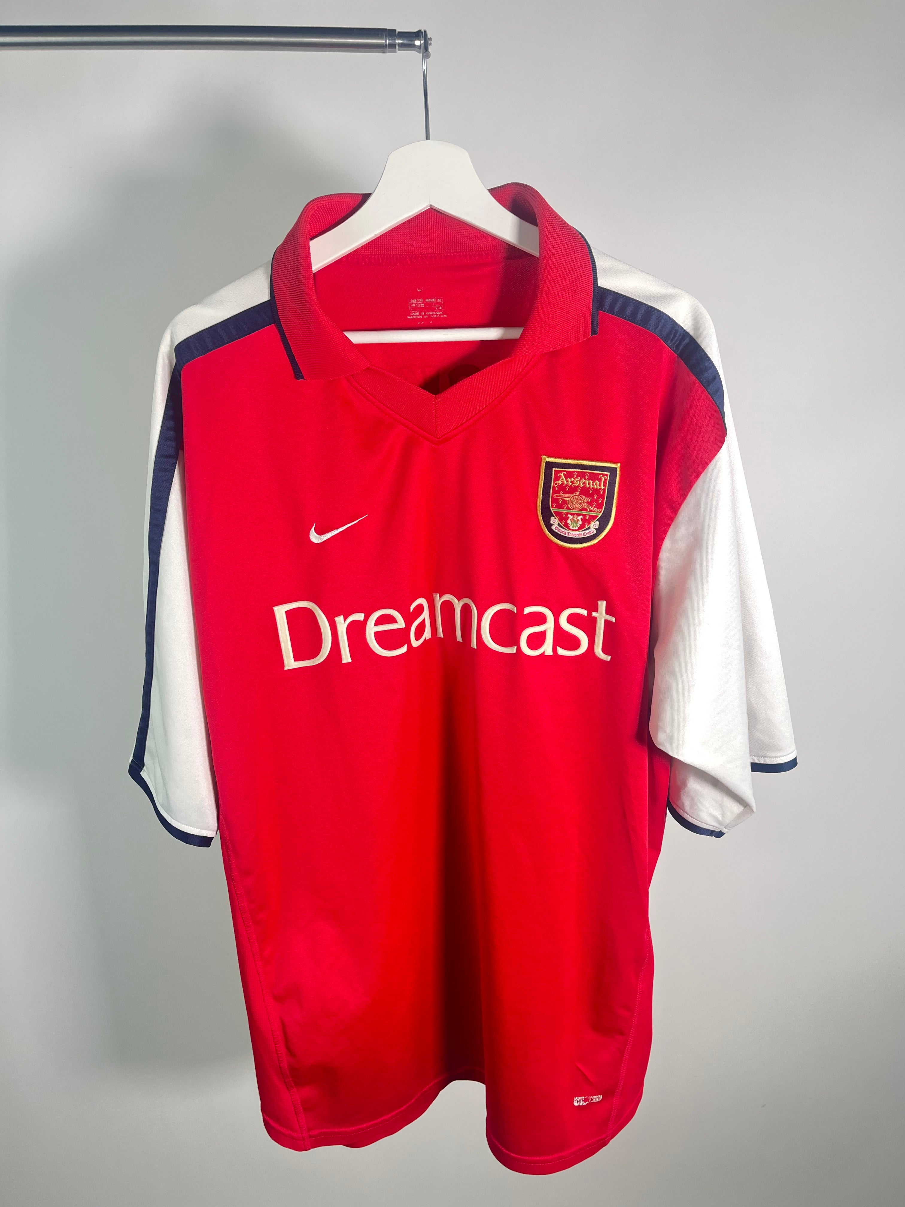 Jersey Arsenal Local 2000 2001 Dennis Bergkamp (XXL)