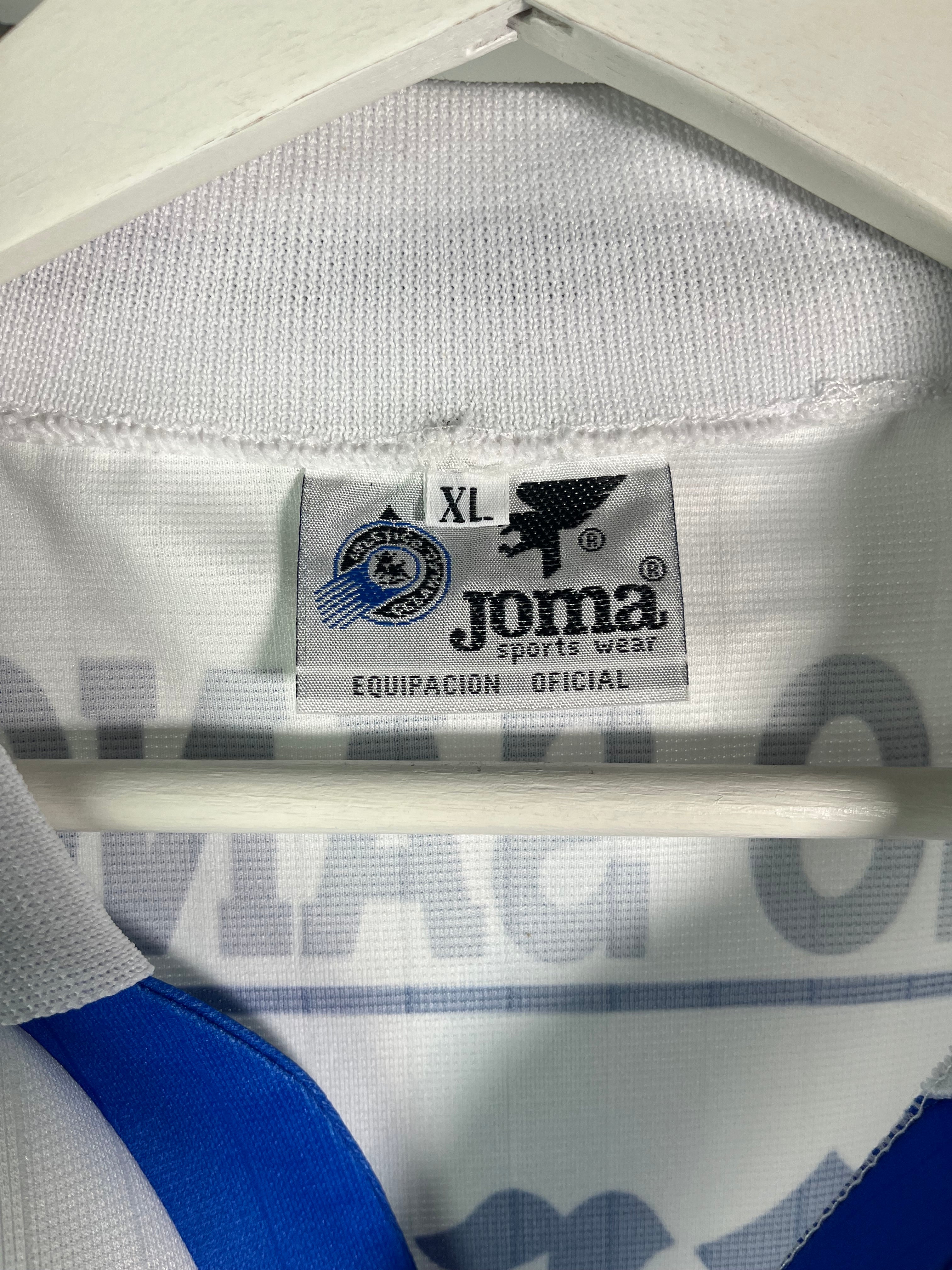 Jersey Celaya Local 1996 1997 Autografiado Por Hugo Sanchez (XL)