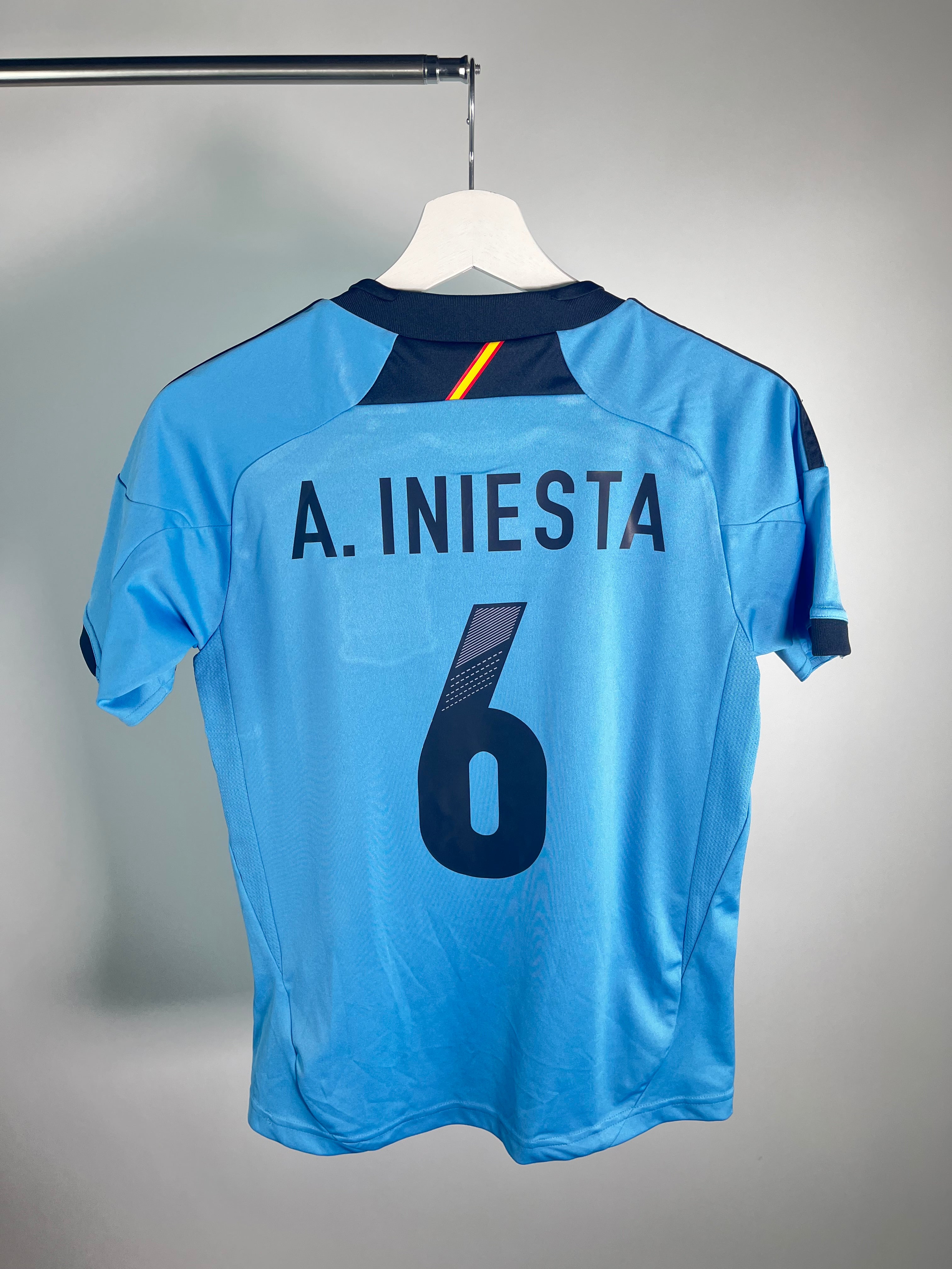 Jersey España Visita 2012 2014 Andrés Iniesta (M Niño)