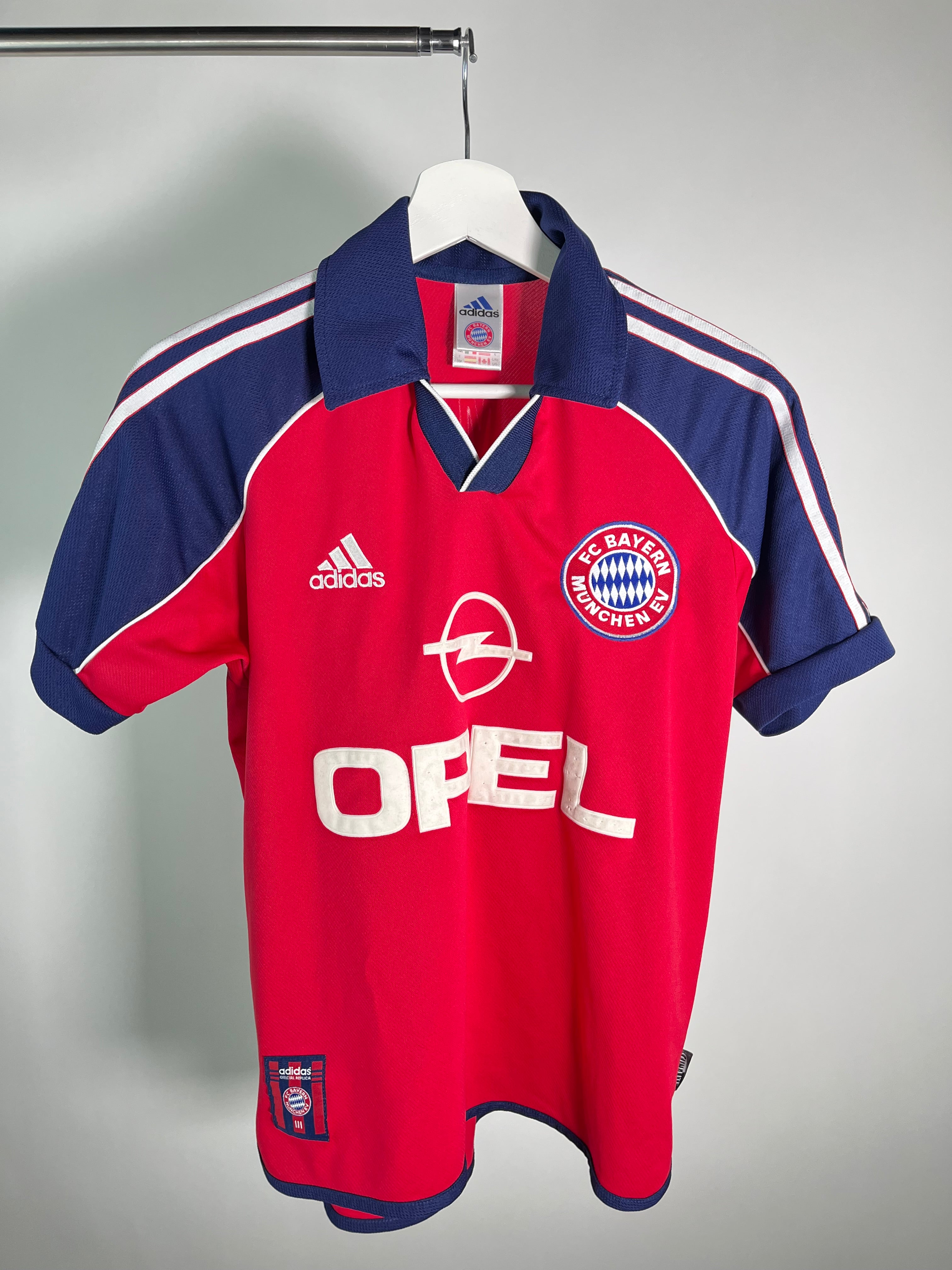 Jersey Bayern Munich Local 2000 2001 Mehmet Scholl (L Mujer)