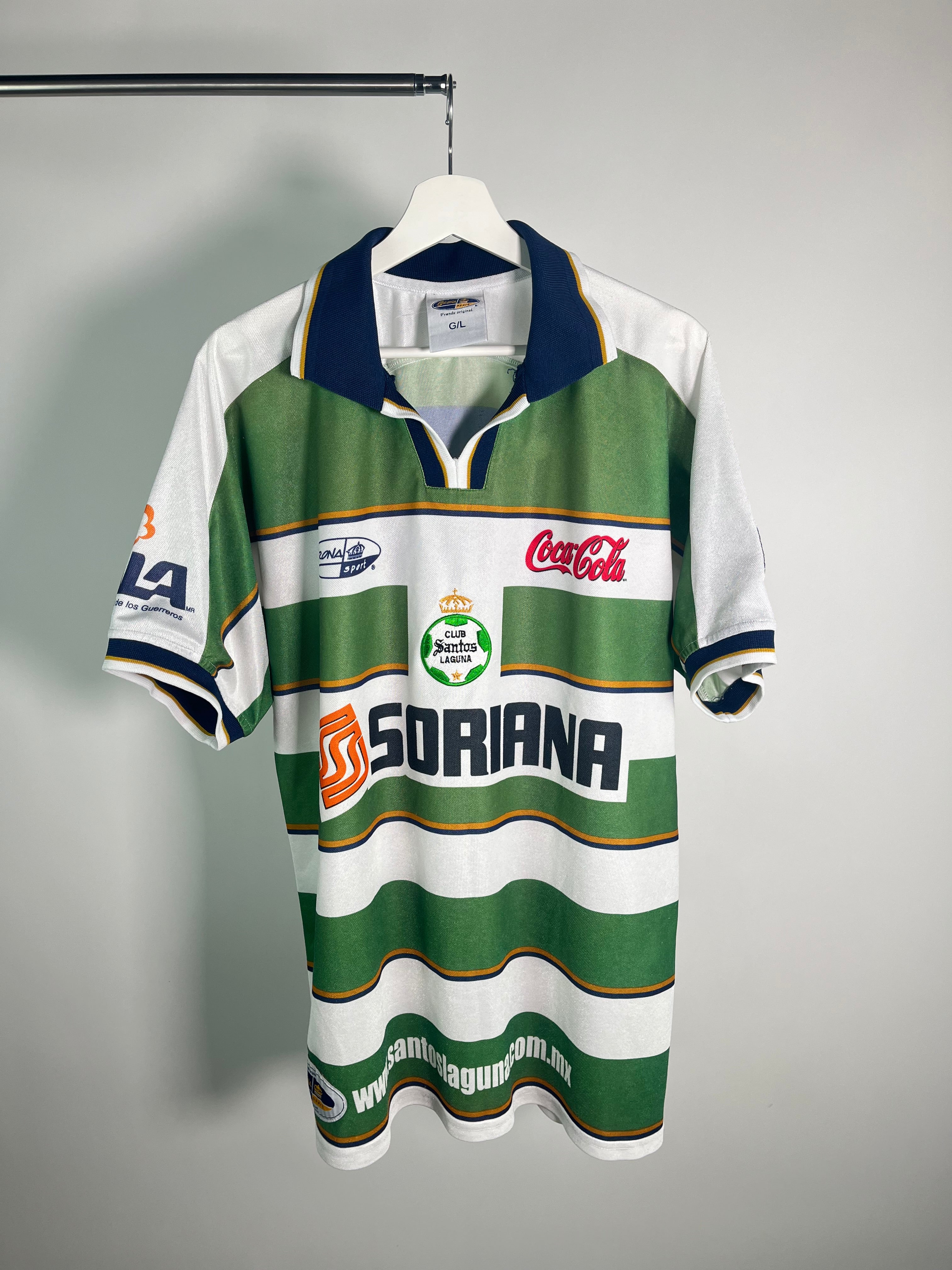 Jersey Santos Laguna Local 2000 2001 (L)