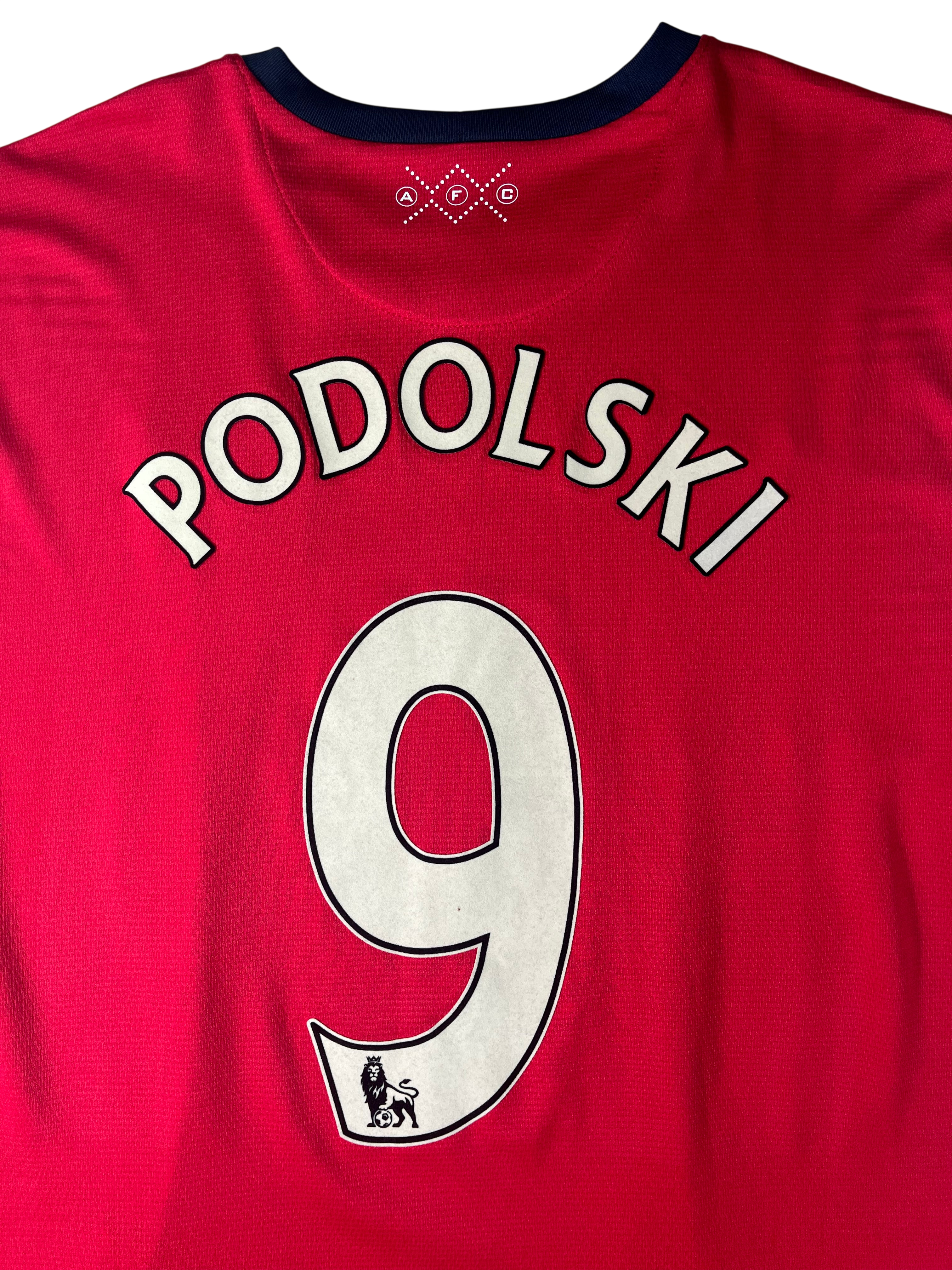 Jersey Arsenal Local 2013 2014 Manga Larga Lukas Podolski (XL)