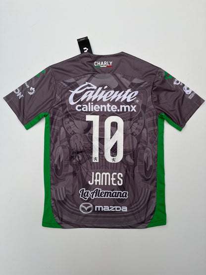 Jersey León Tercero 2024 2025  Autografiado por James Rodriguez (L)