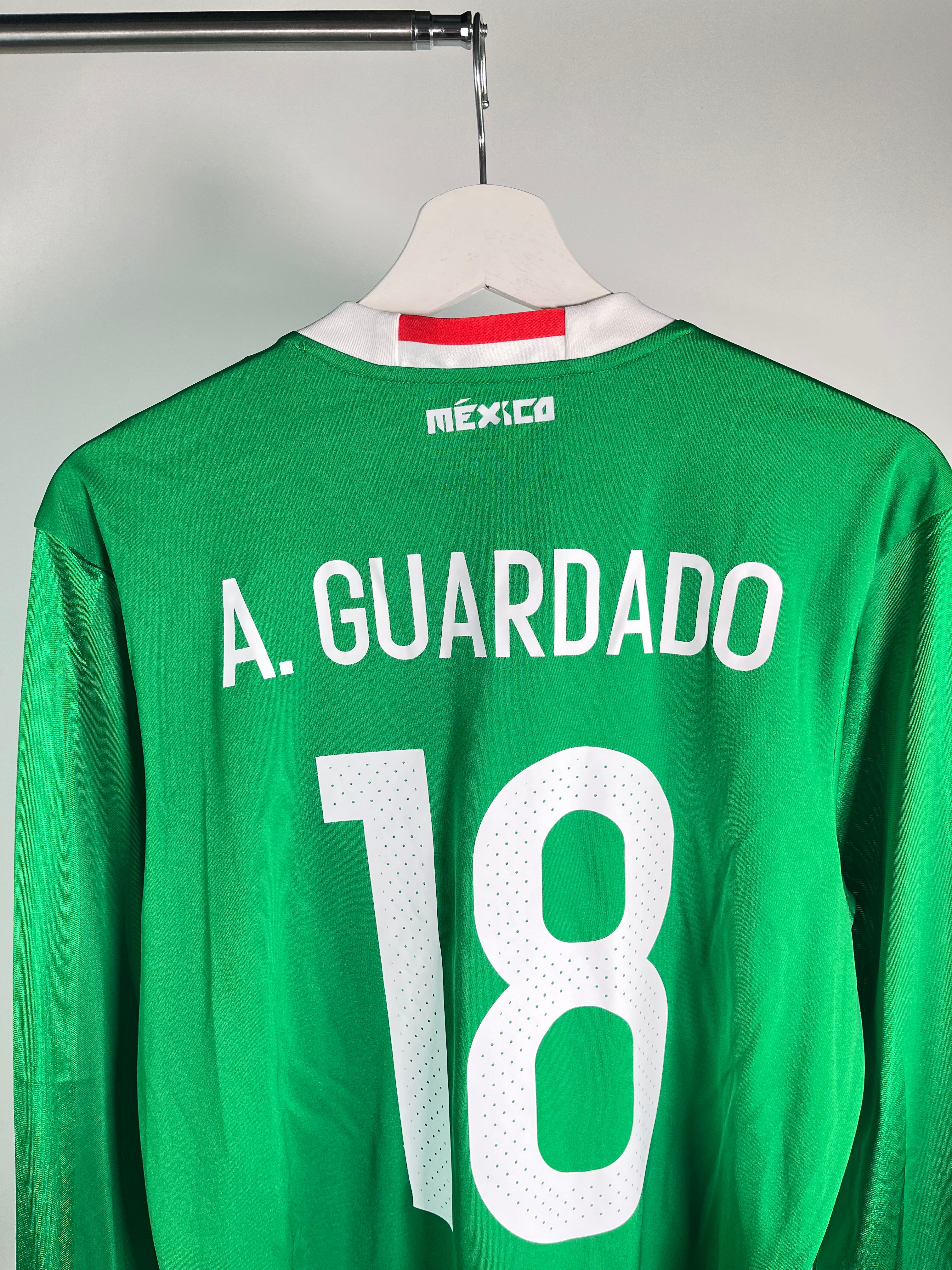 Jersey México Local 2016 2017 Manga Larga Andrés Guardado (M)