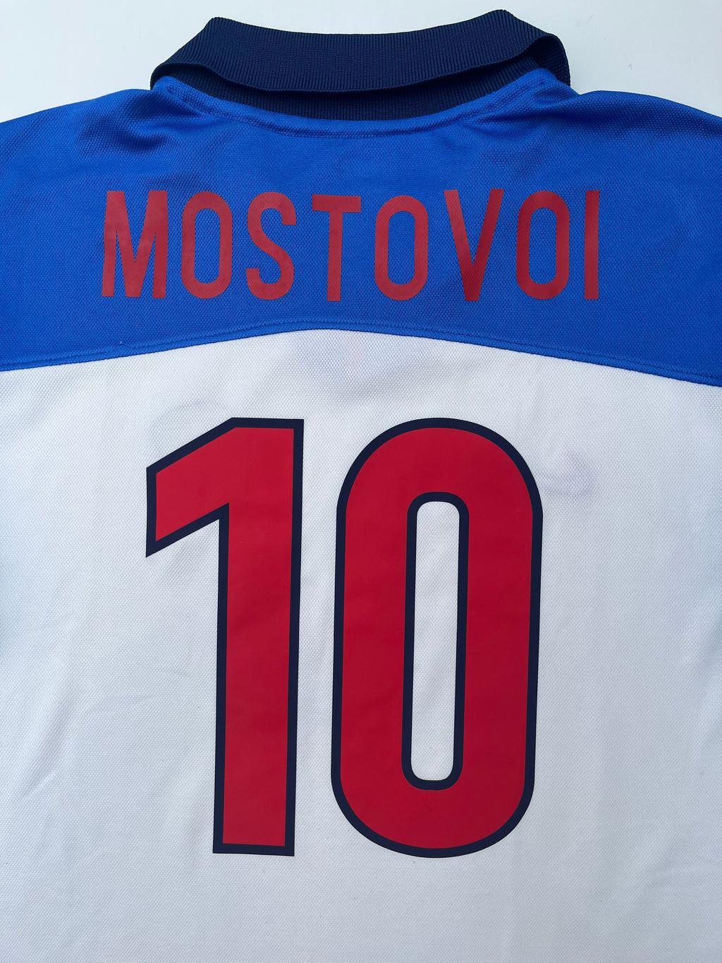 Jersey Rusia Visita 1998 1999 Aleksandr Mostovói (L)
