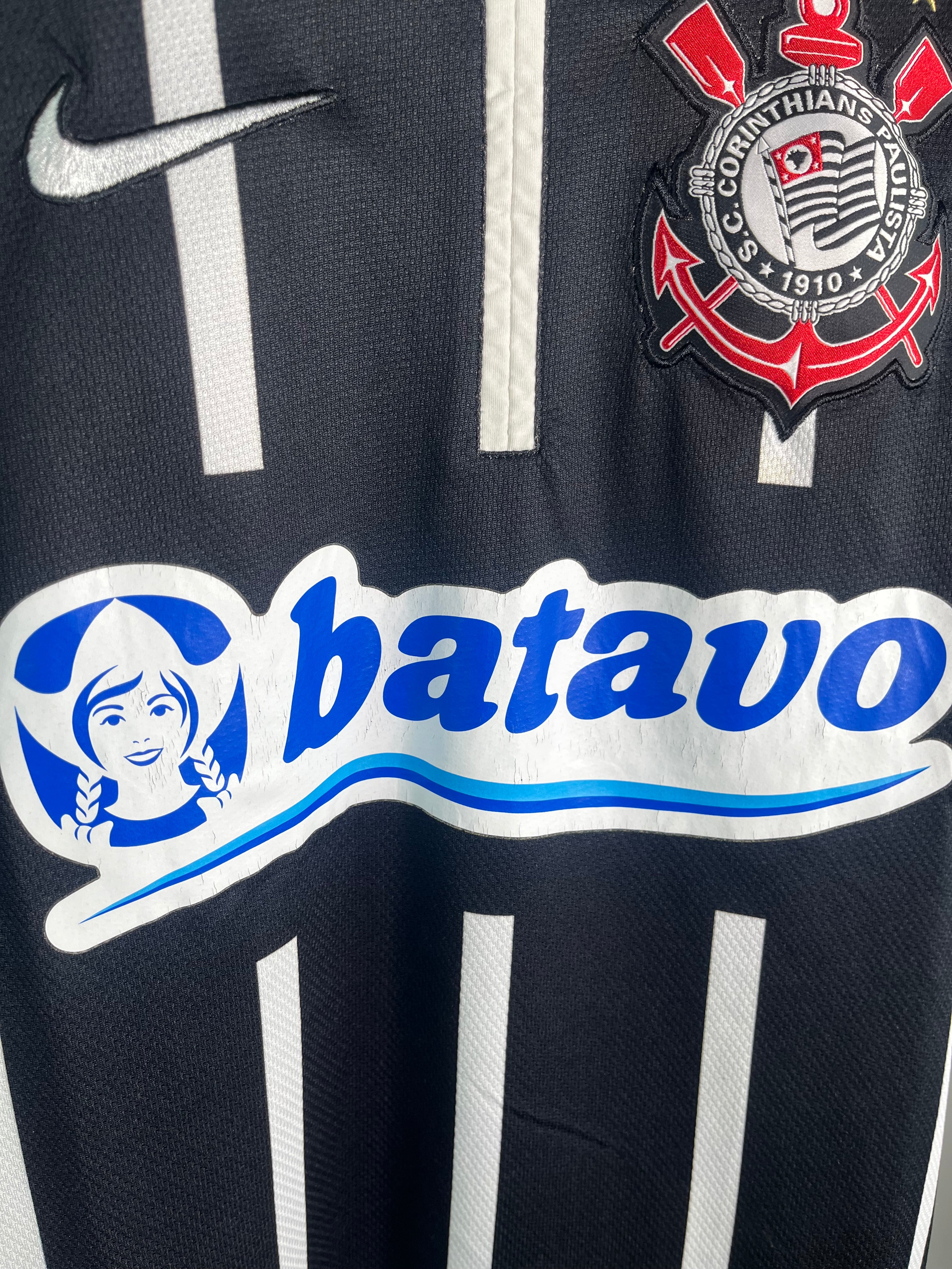 Jersey Corinthians Visita 2009 2010 Ronaldo Nazario (L)