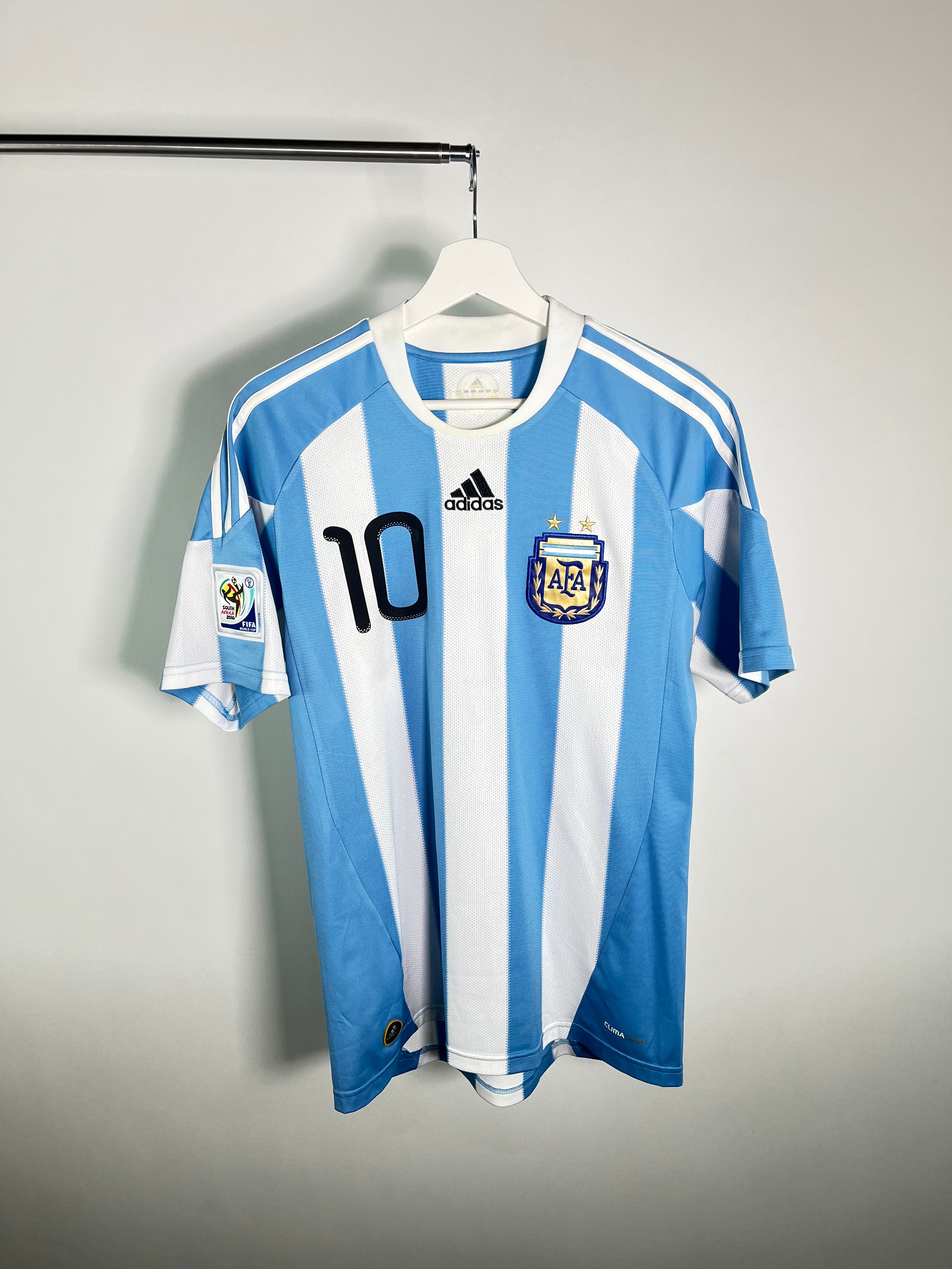 Jersey Argentina Local 2010 2011 *Mundial Sudáfrica* Lionel Messi (S)