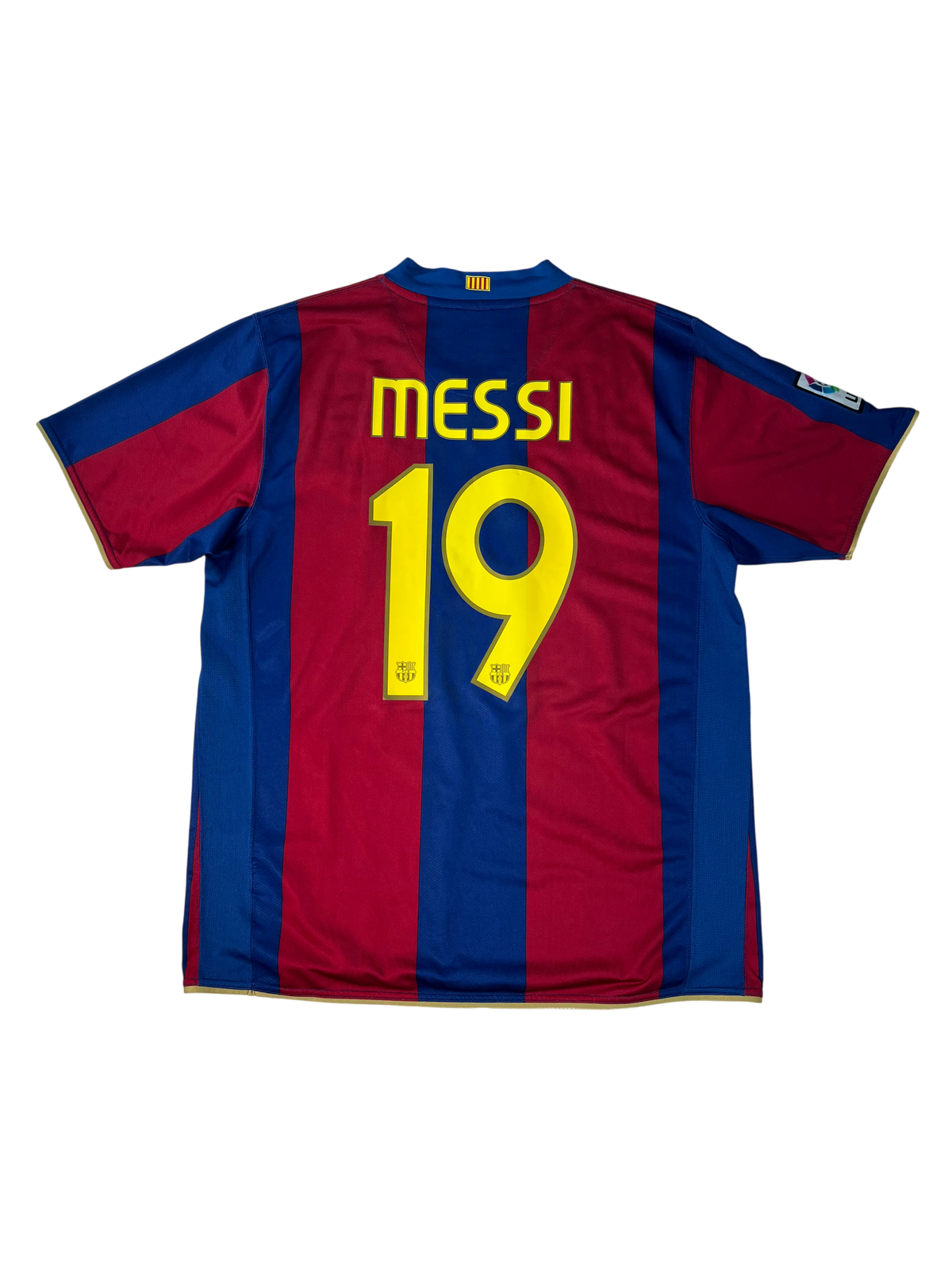 Jersey Barcelona Local 2007 2008 *50 años Camp Nou* Lionel Messi (L)