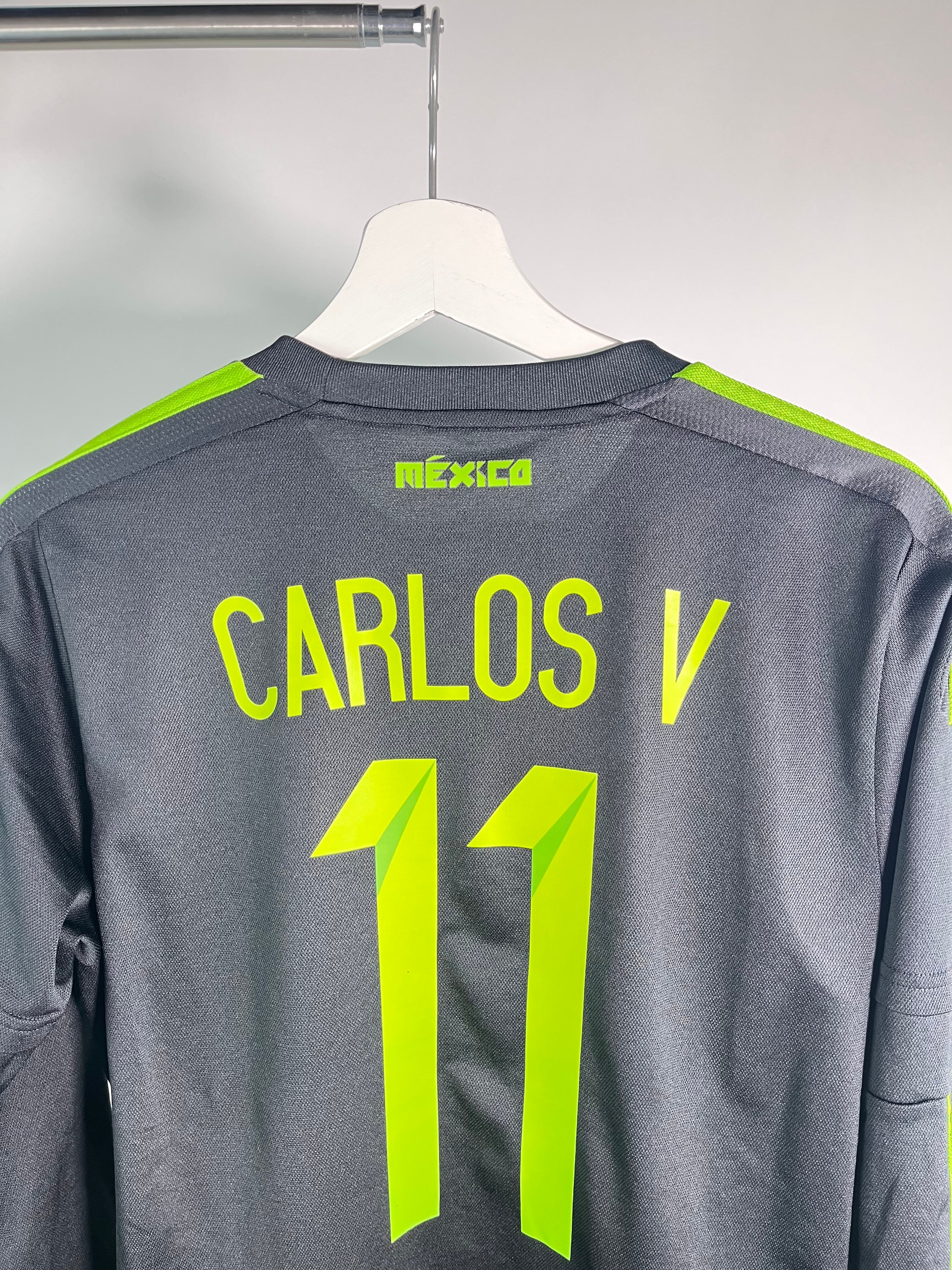 Jersey México Local 2015 2016 Manga Larga Carlos Vela (S)