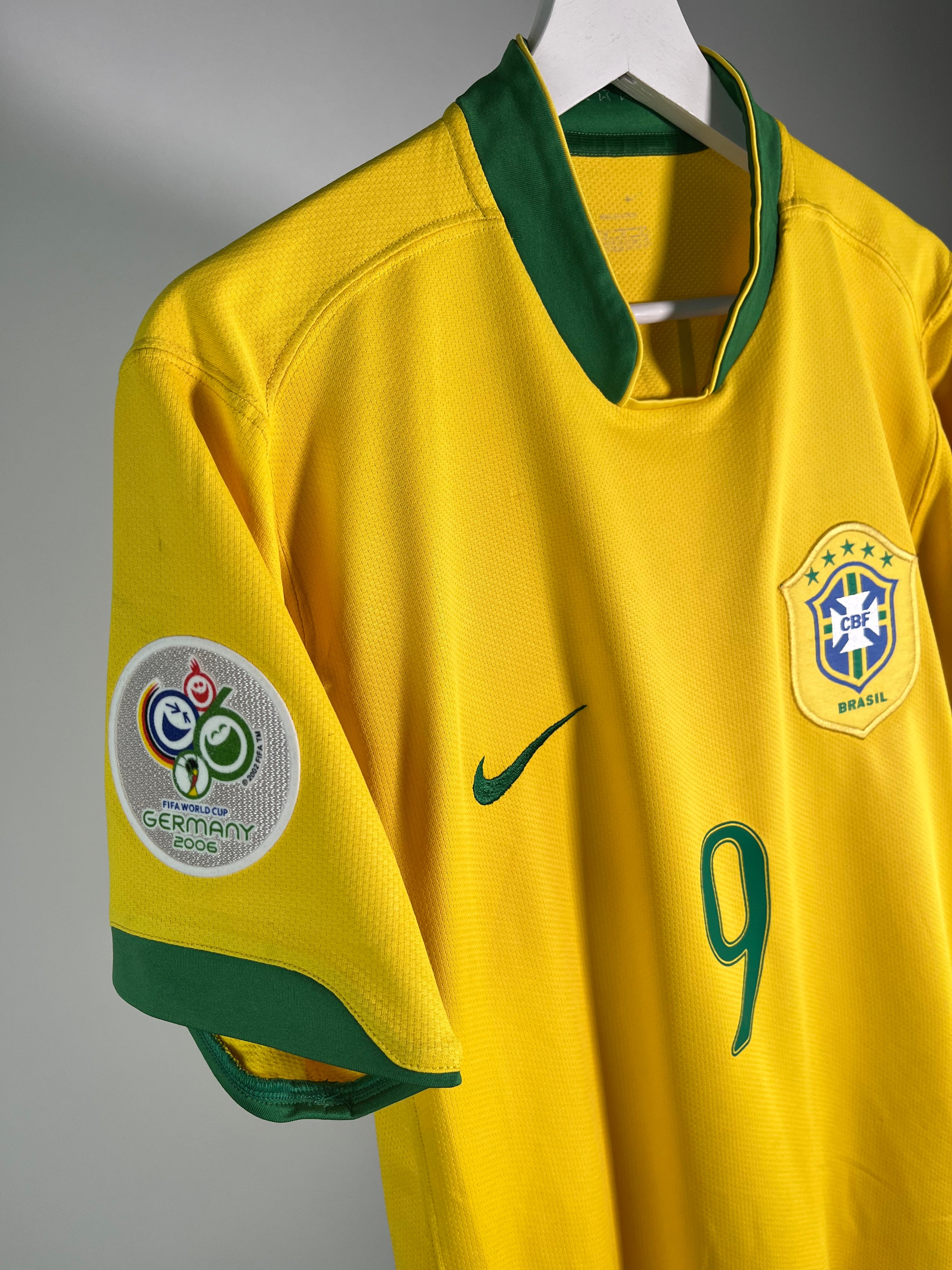 Jersey Brasil Local 2006 2008 *Mundial Alemania* Ronaldo Nazário (M)