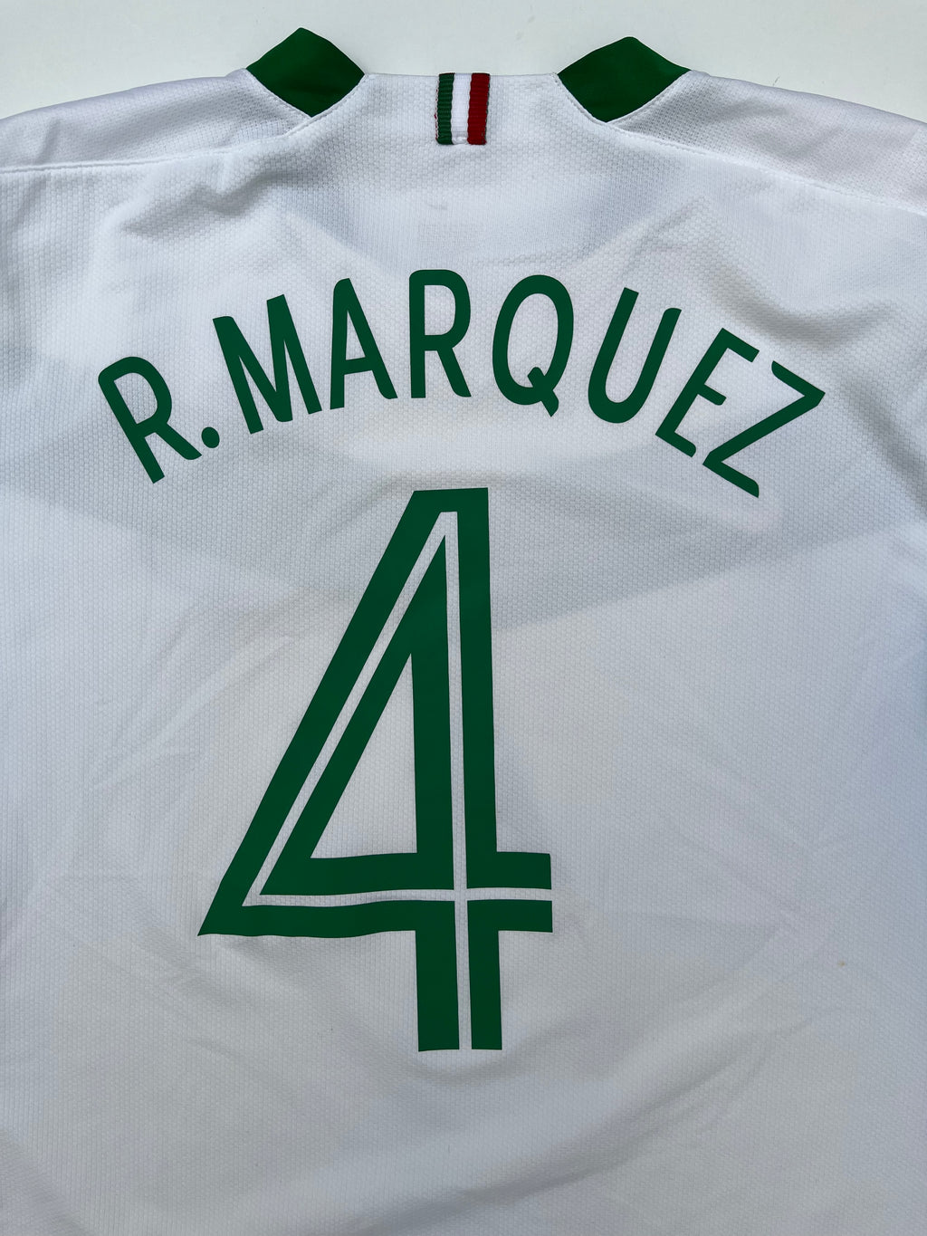 Jersey México Visita 2006 2007 Rafael Márquez Versión Jugador (L)