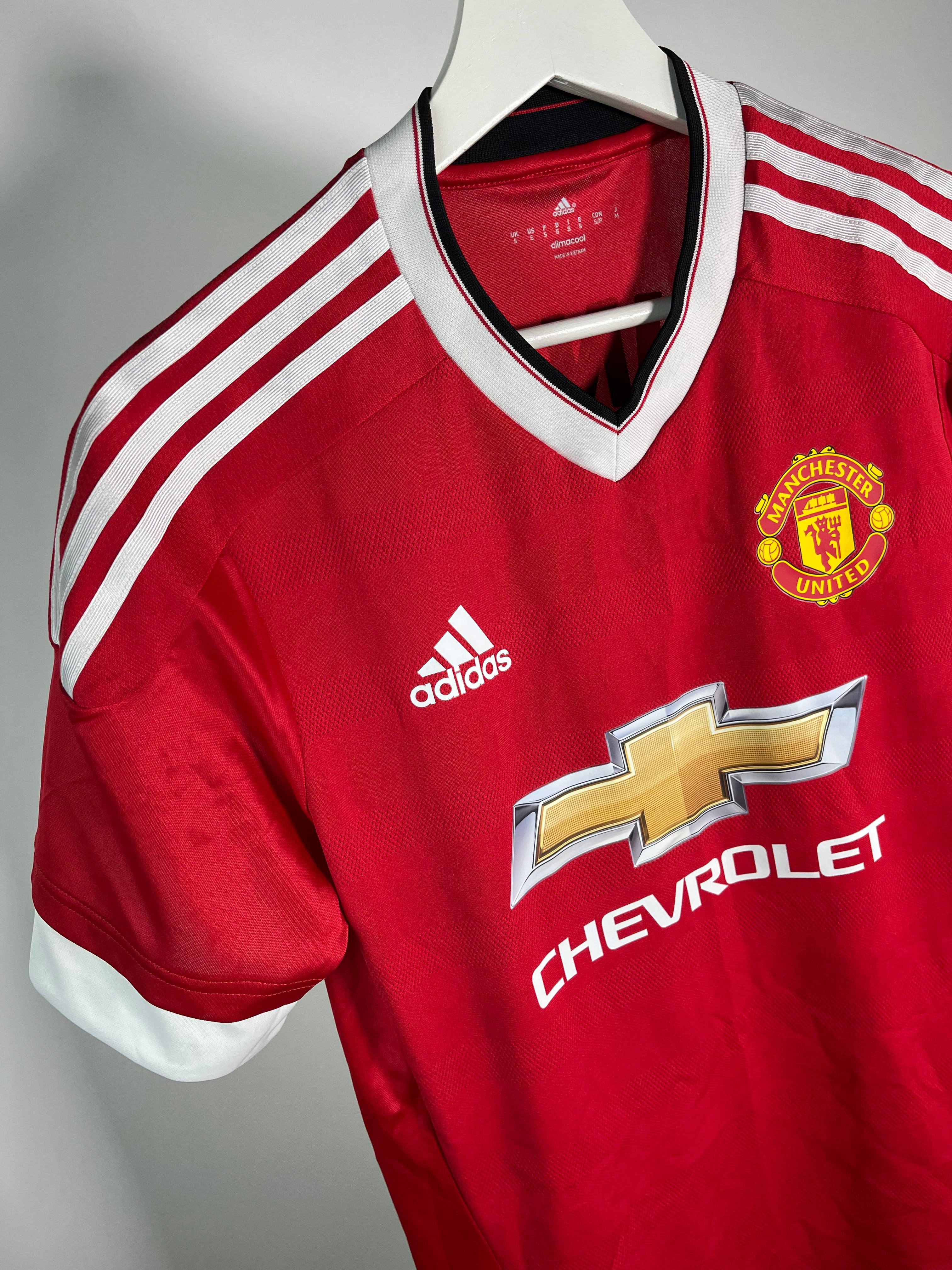 Jersey Manchester United Local 2015 2016 Versión Jugador *Adizero* Bastian Schweinsteiger (S)