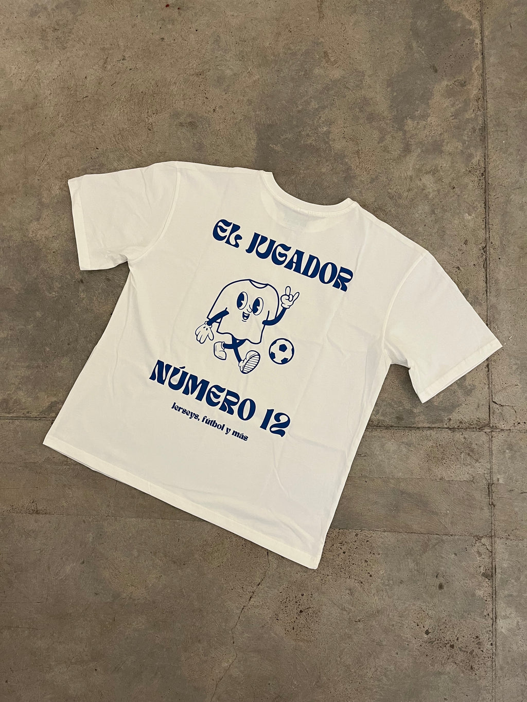 Playera El Jugador Número 12 (Oversized Fit)