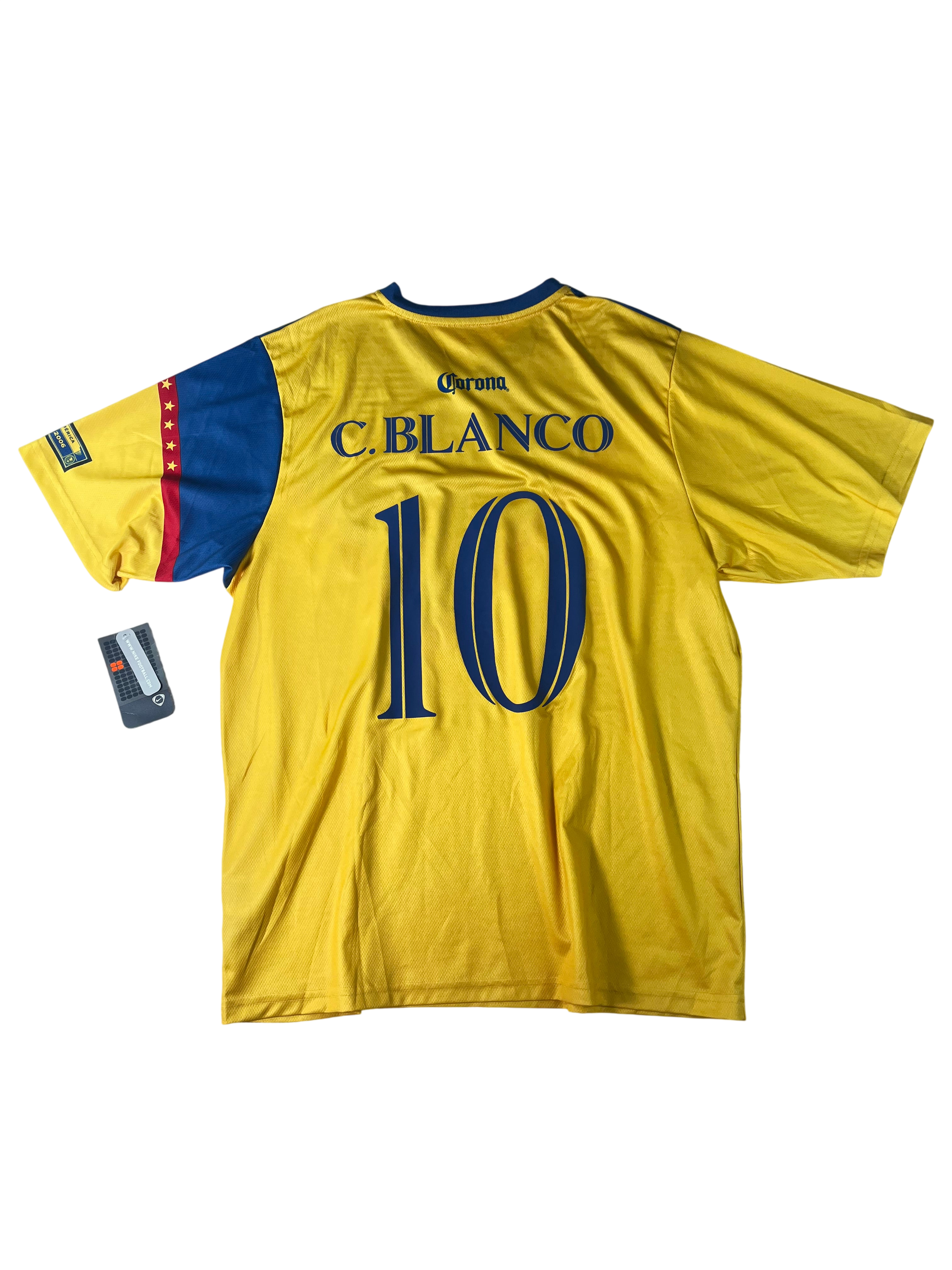 Jersey Club América Local Mundial de Clubes 2006 *C/Etiquetas* Cuauhtémoc Blanco (XL)
