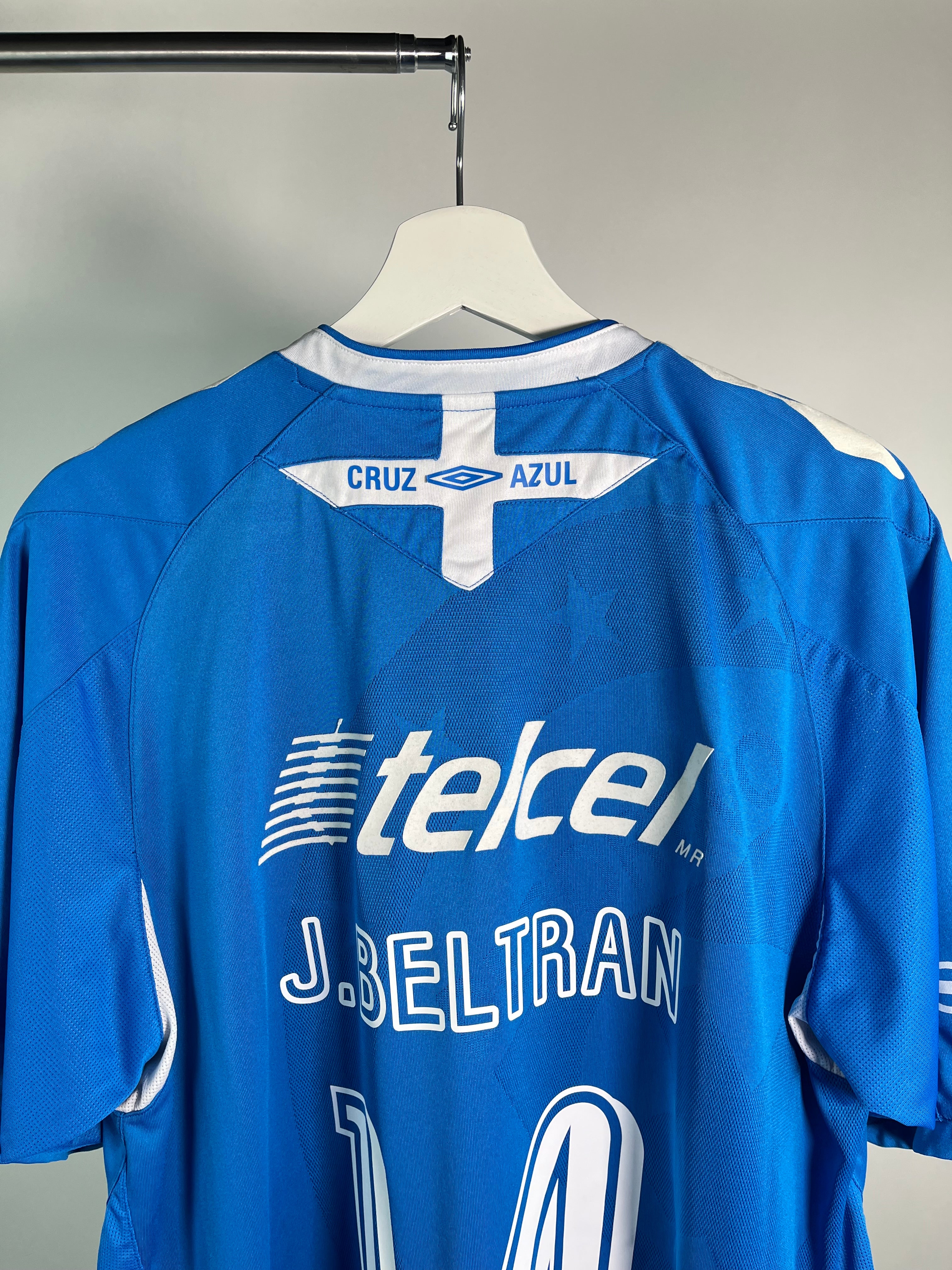 Jersey Cruz Azul Local 2008 2009 Joaquín Beltran (XL)