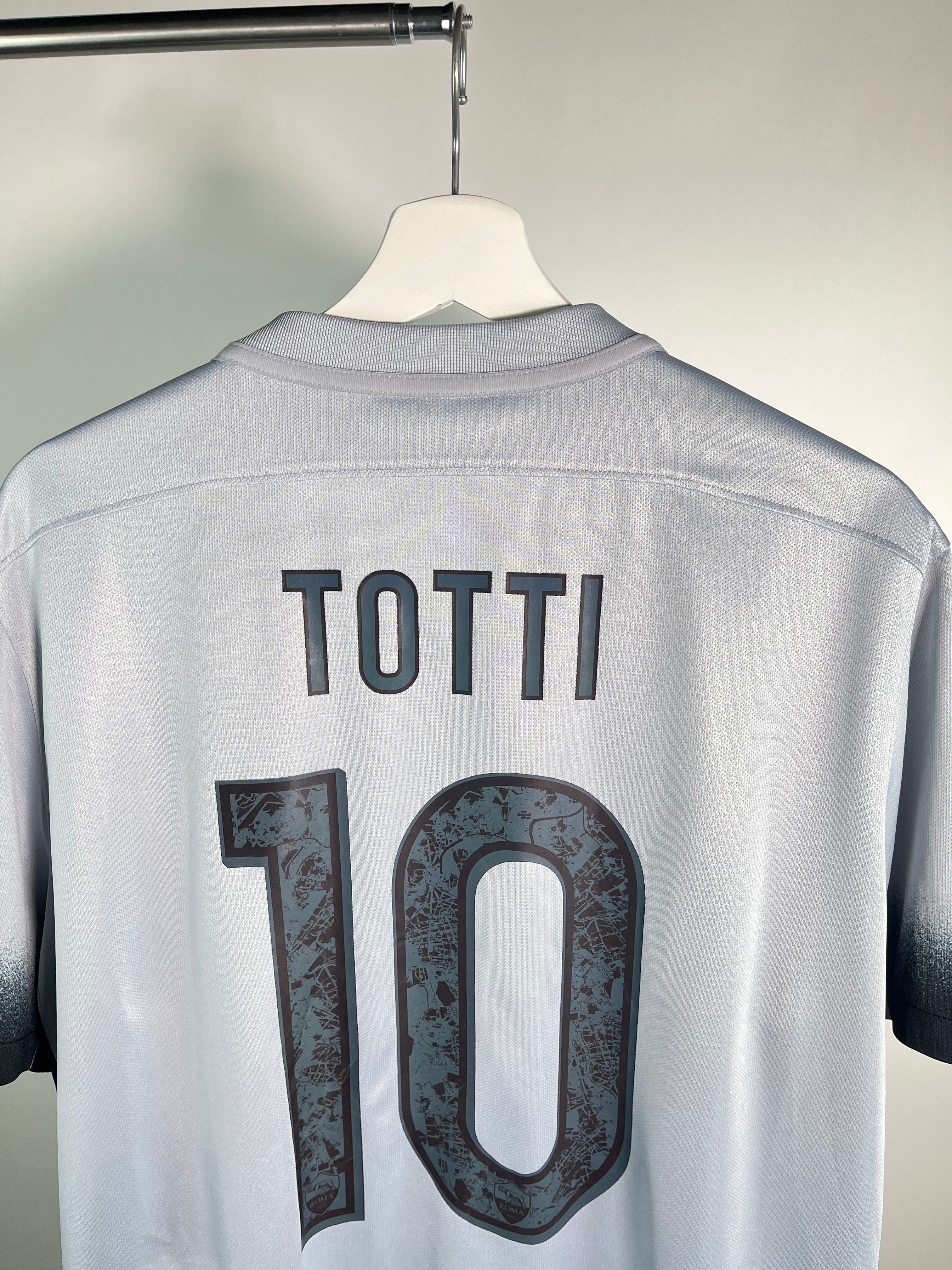 Jersey Roma Tercera 2015 2016 Francesco Totti (L)