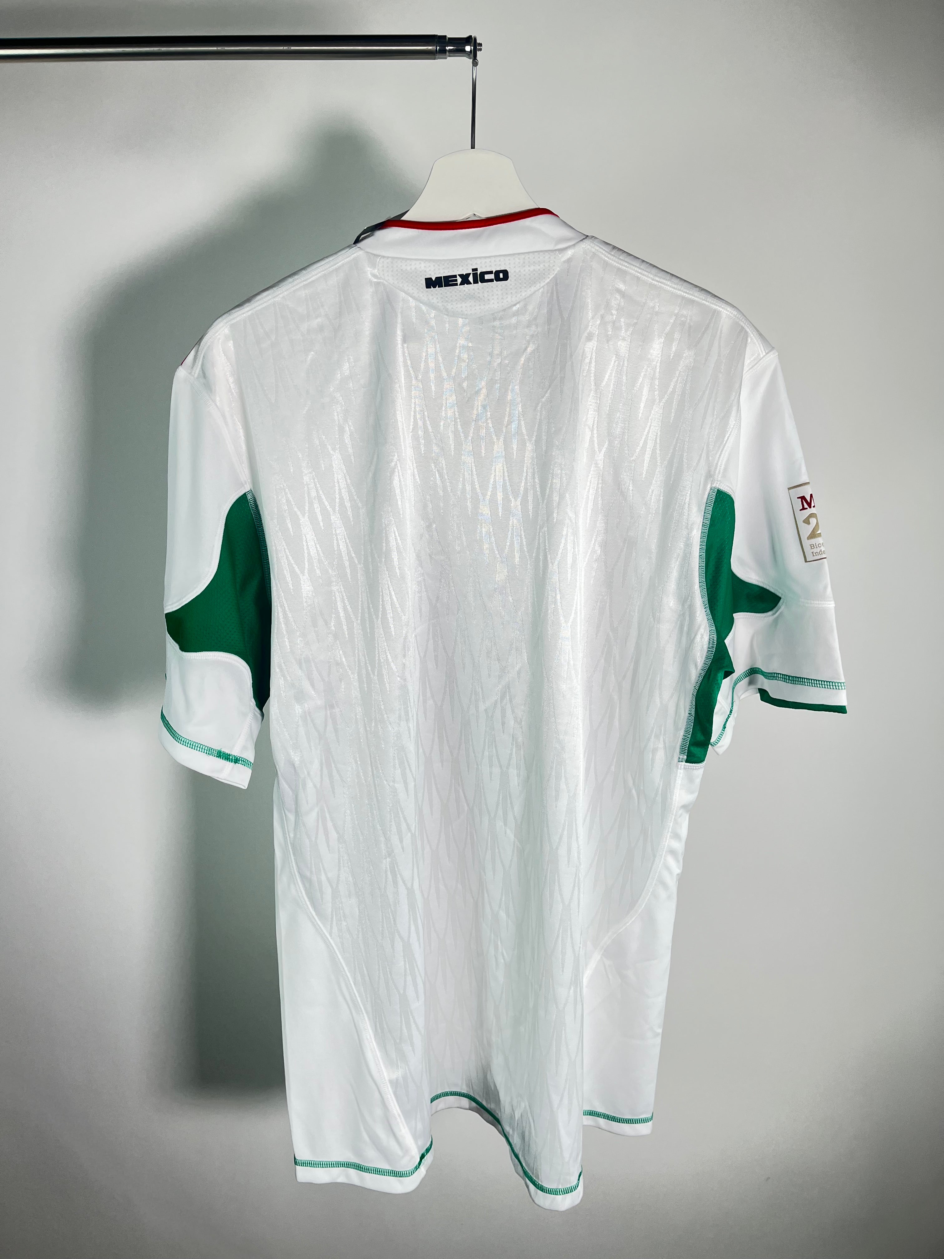 Jersey México Especial Bicentenario 2010 Versión Jugador *Foliado (9133/10000) C/ Etiquetas* (XL)