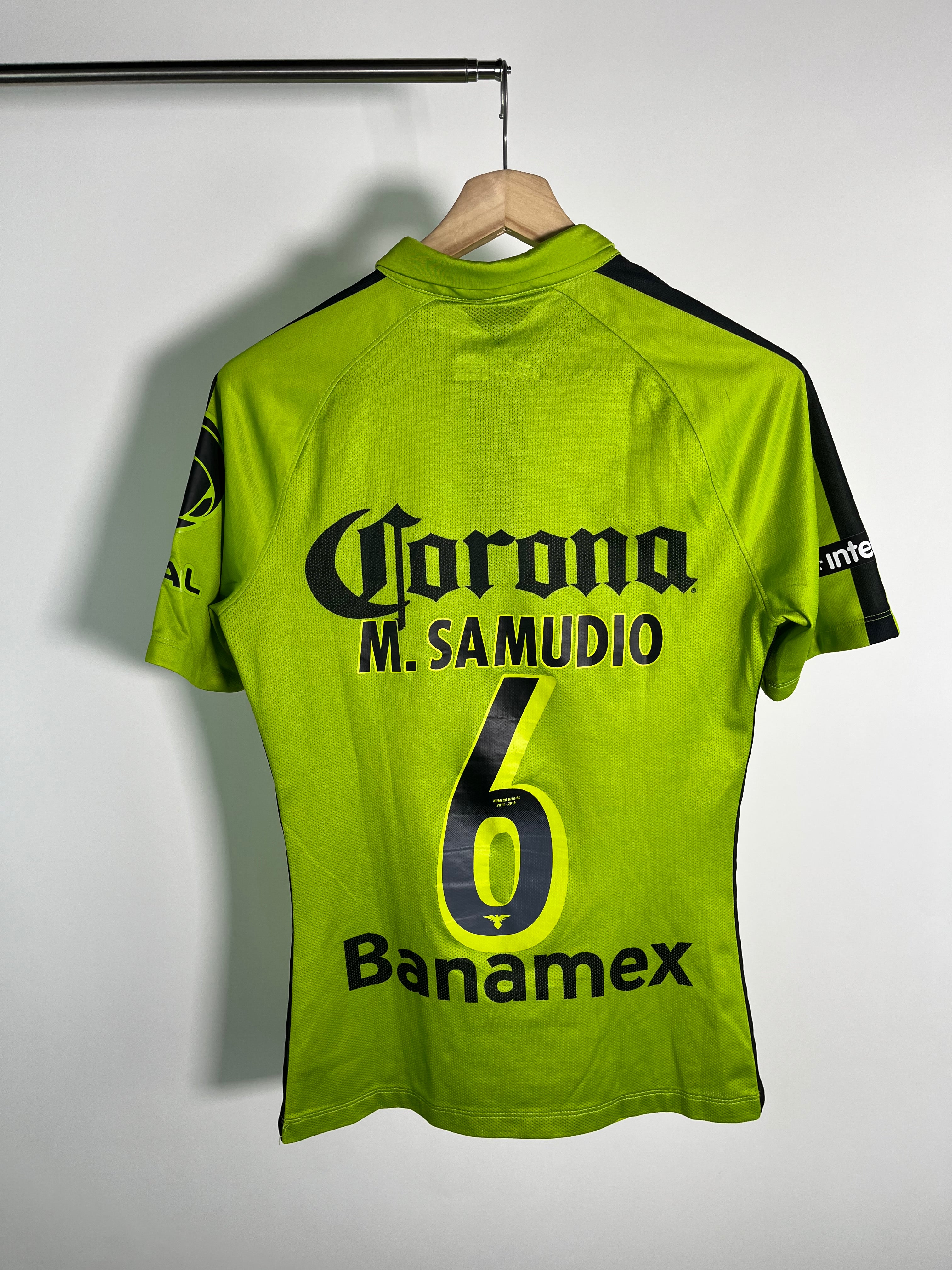Jersey Club America Tercera 2014 2015 Utilería Miguel Samudio (M)