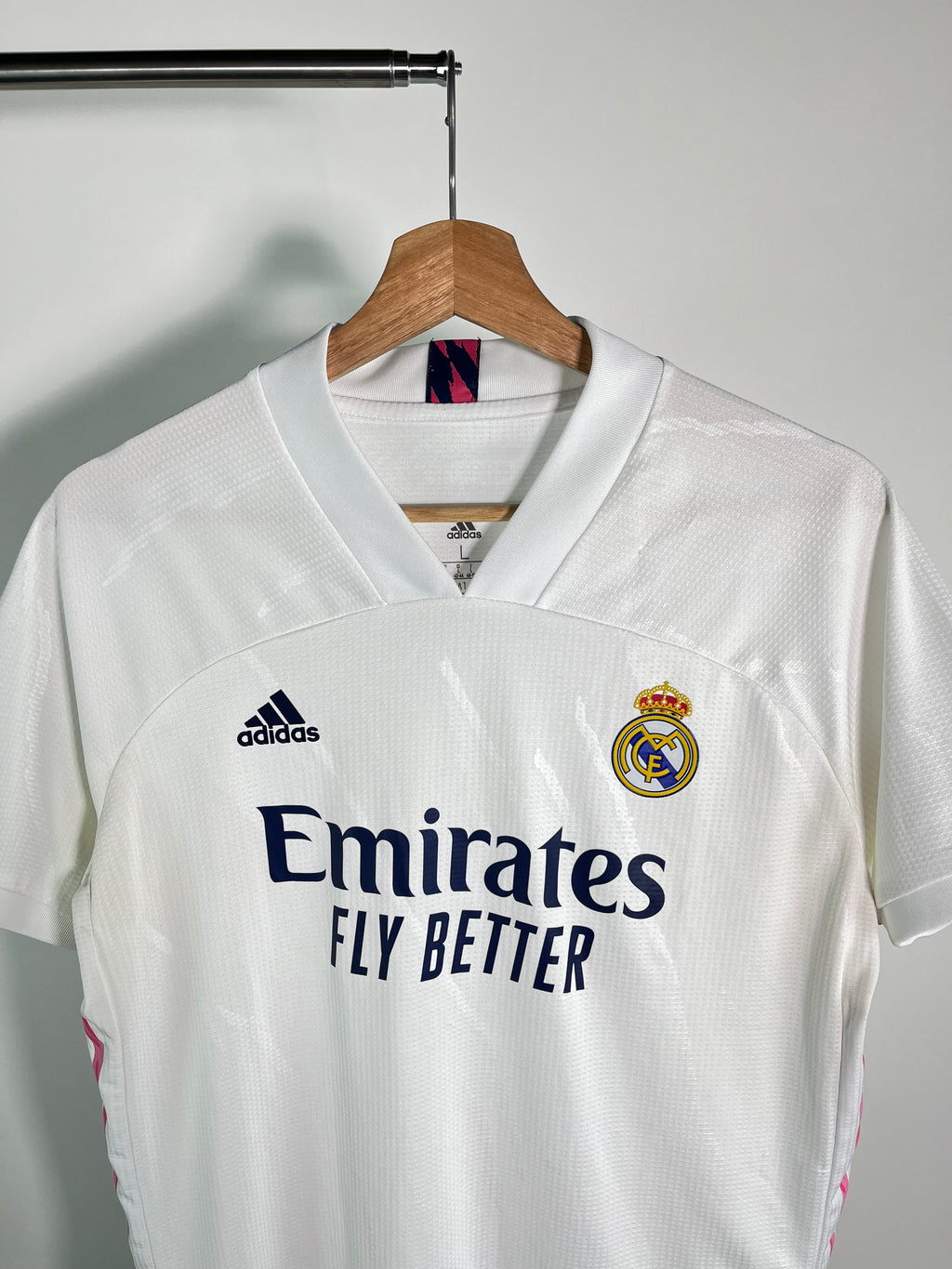 Jersey Real Madrid Local 2020 2021 Versión Jugador (L mujer)