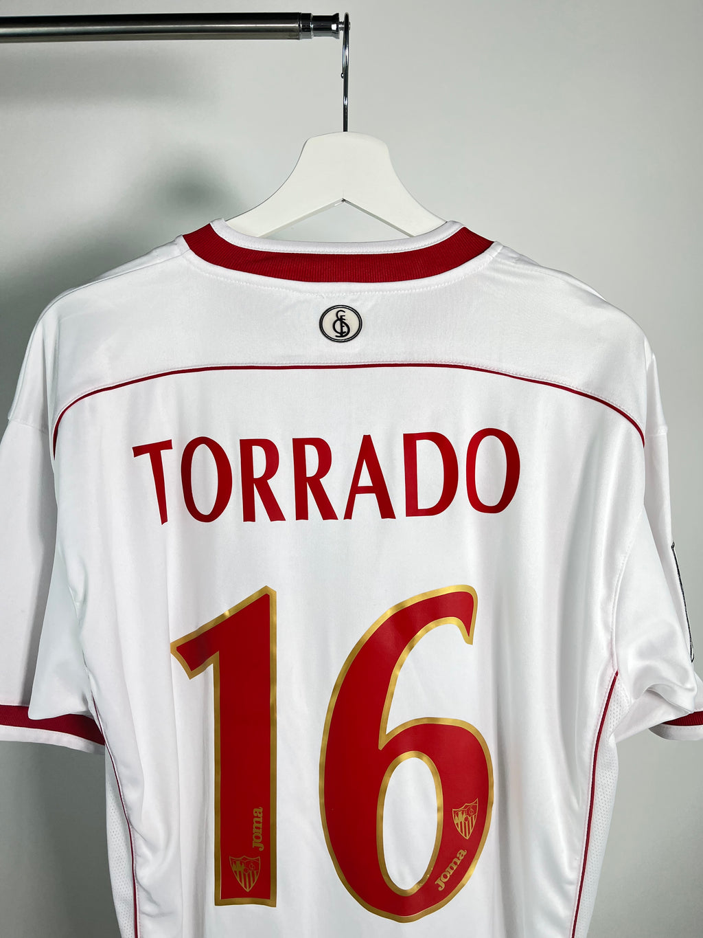 Jersey Sevilla Local 2003 2004 Gerardo Torrado (L)