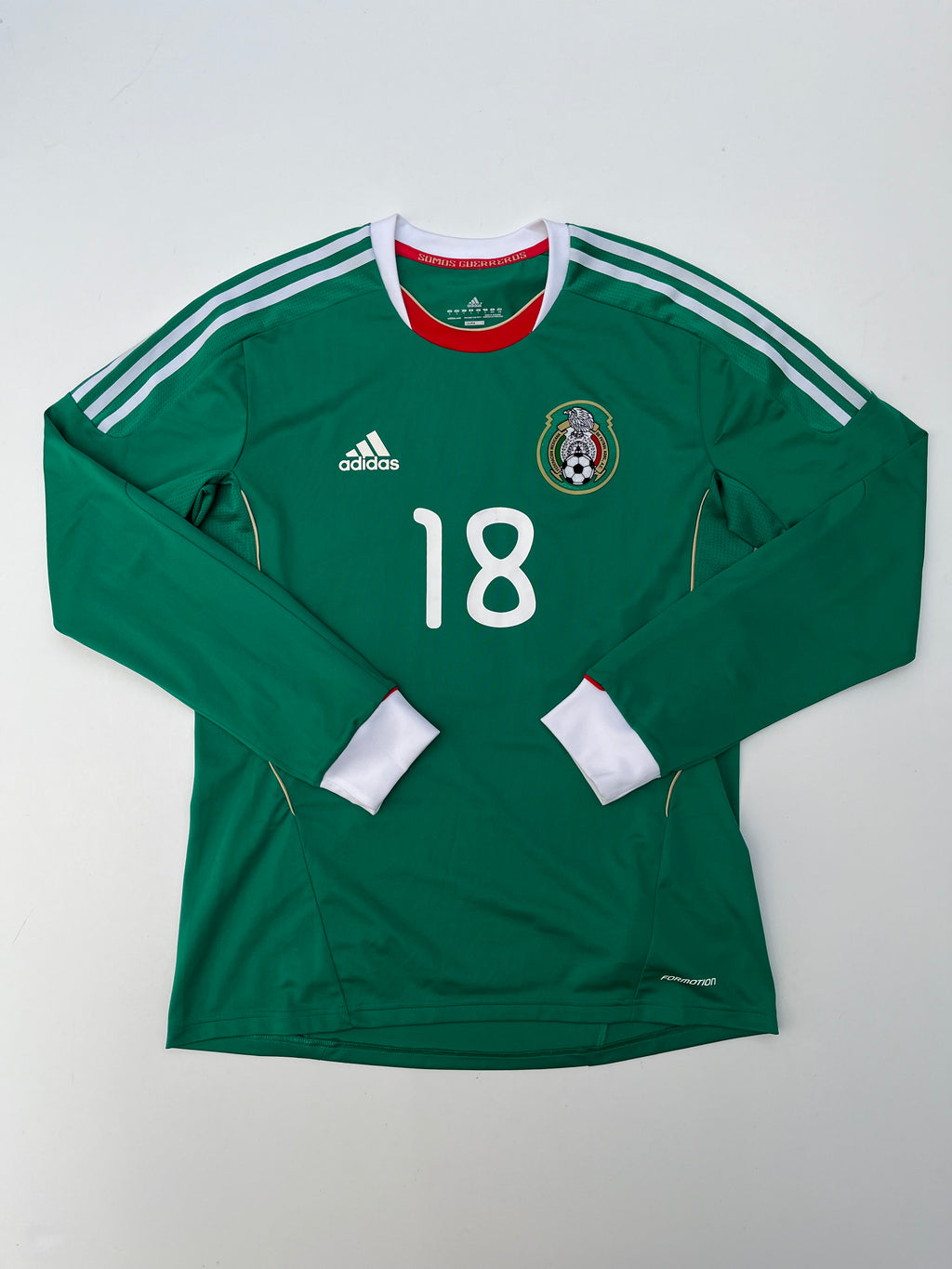 Jersey México Local 2011 2013 Manga Larga Formotion Andrés Guardado (L)