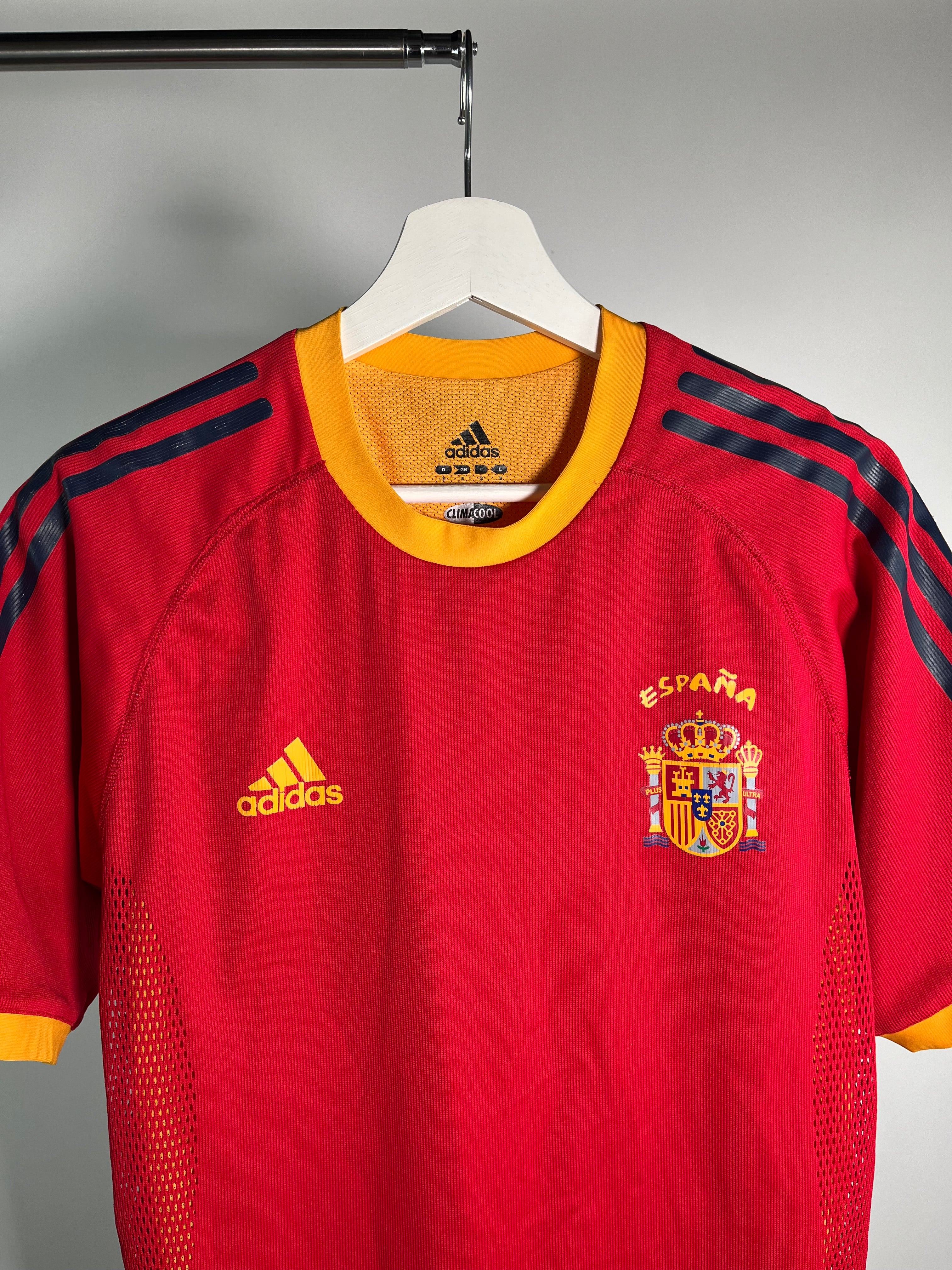 Jersey España Local 2002 2004 Versión Jugador (S)
