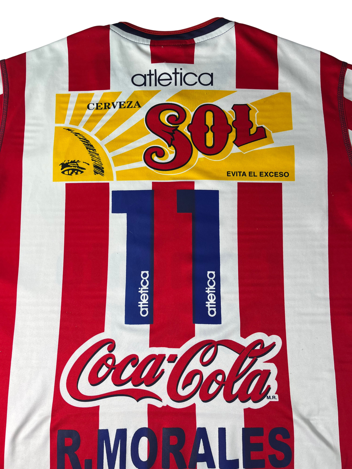 Jersey Chivas Local 2002 2003 Utilería Ramón Morales (XL)