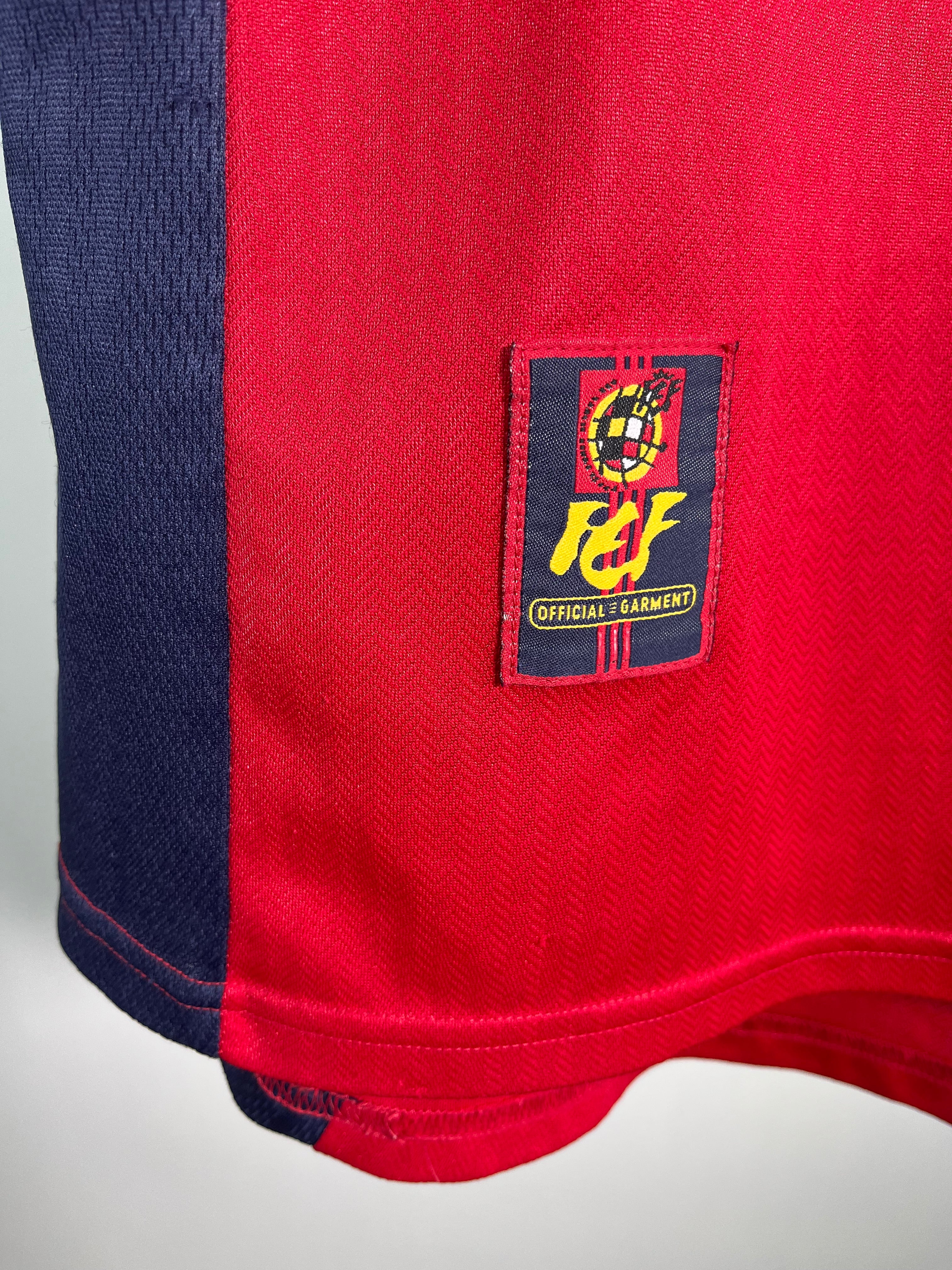 Jersey España Local 1998 2000 Raúl González (S)