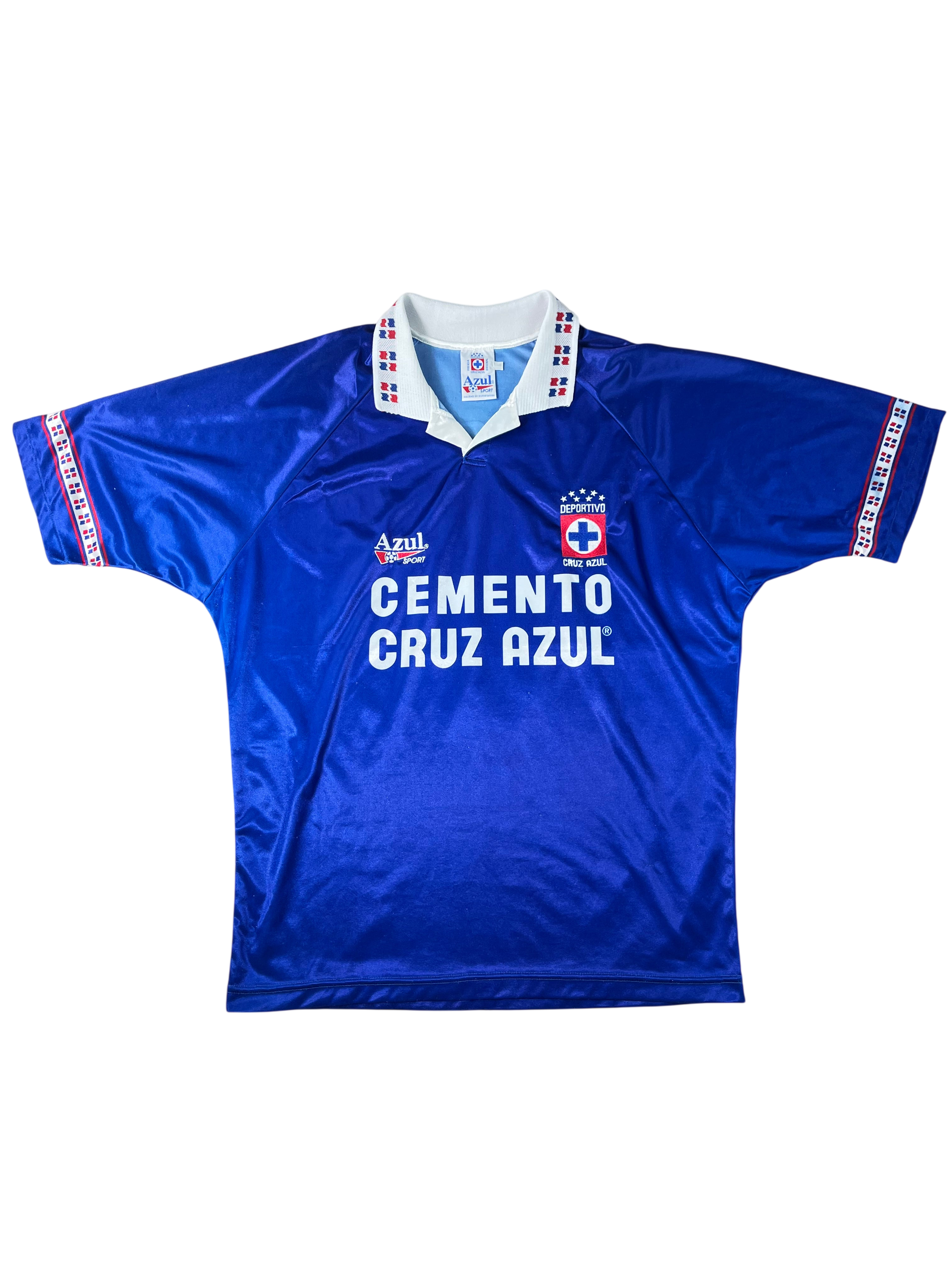 Jersey Cruz Azul Local 1995 1996 Utilería Julio Zamora (L)
